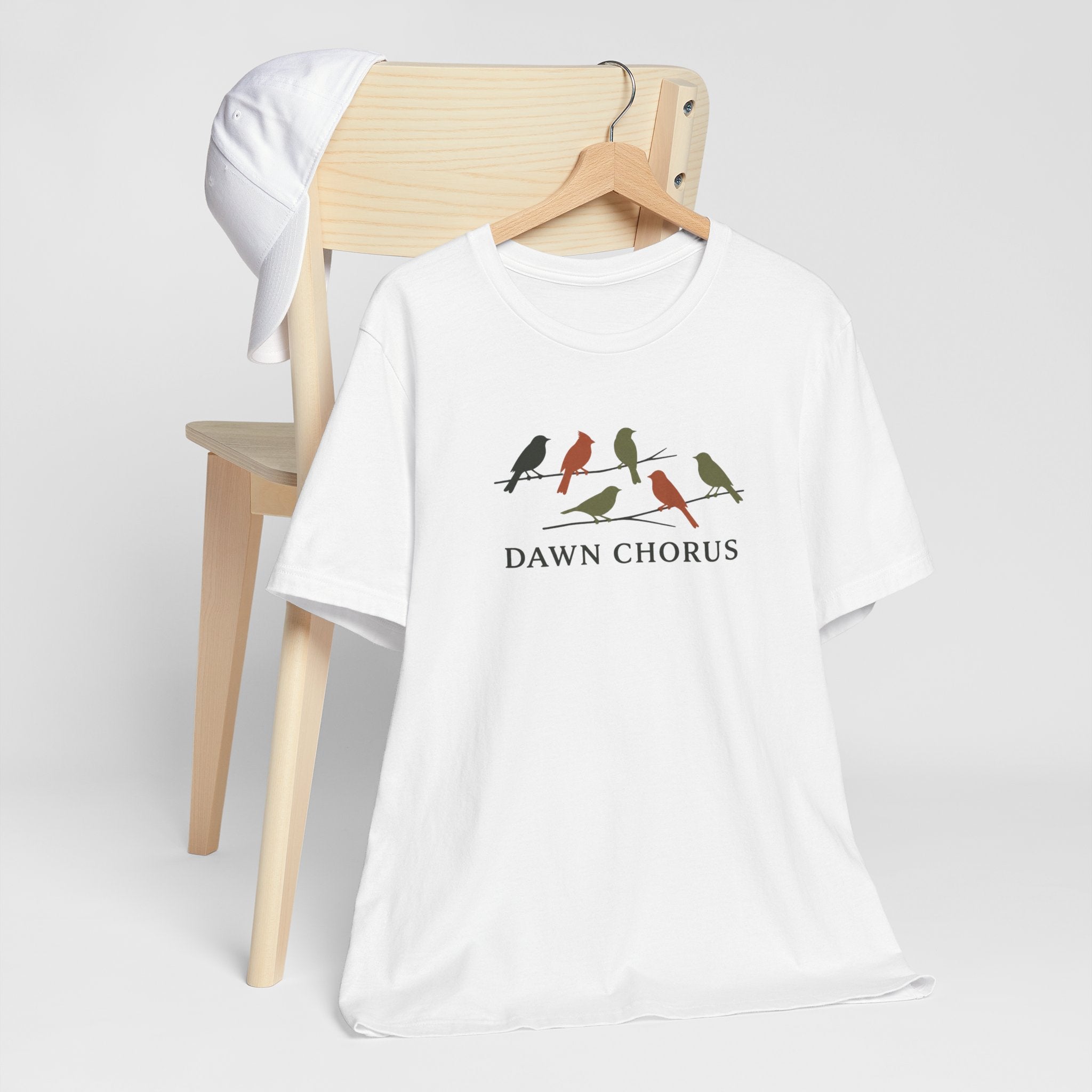 Songbird Shirt, Dawn Chorus Birdwatching T-Shirt, Nature Lover Gift