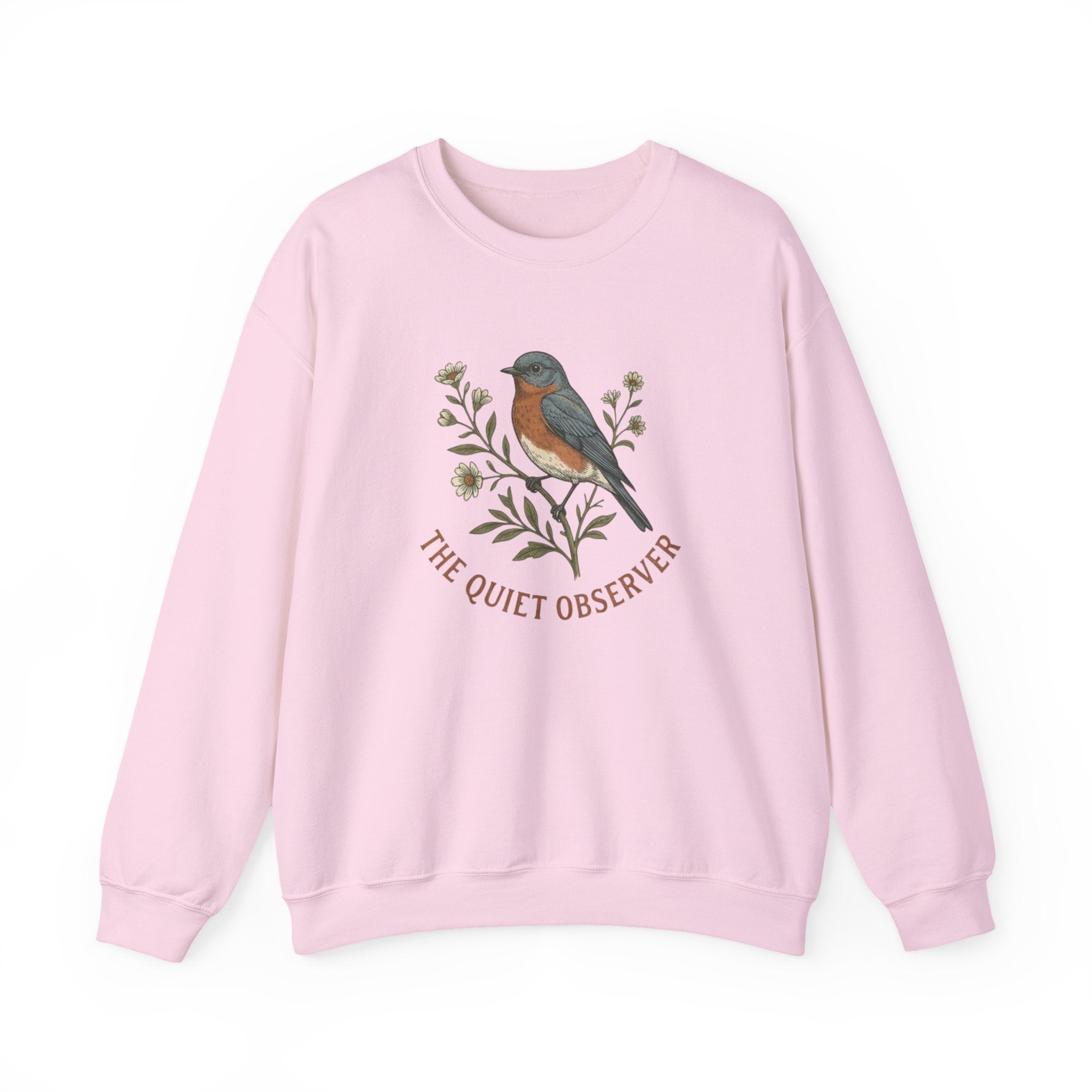 Bluebird Sweatshirt, Eastern Bluebird Crewneck, Birdwatcher Gift