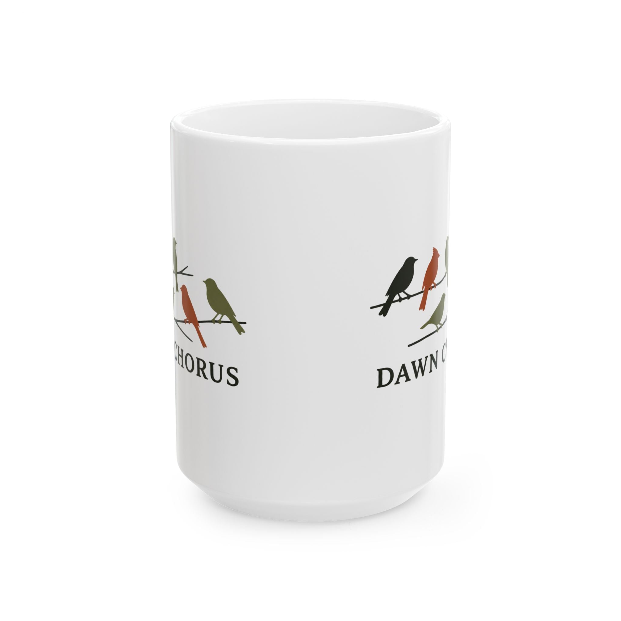 Songbird Mug, Dawn Chorus Birdwatching Coffee Cup, Bird Lover Gift