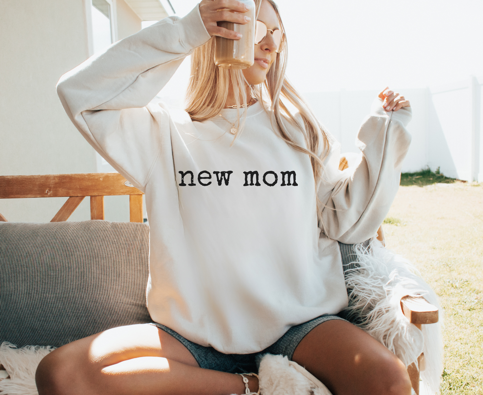 New Mom Sweatshirt - New Mom Gift