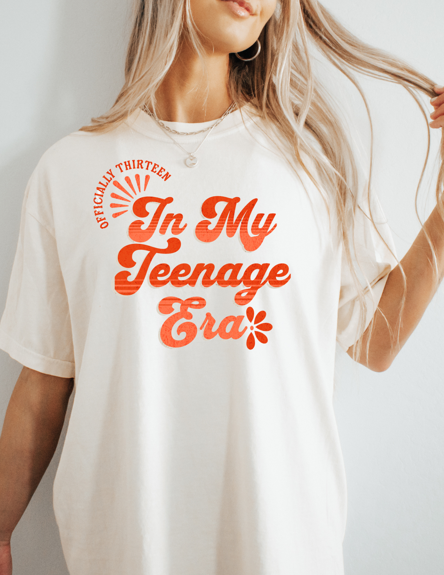 In My Teenage Era Shirt Orange Vibe