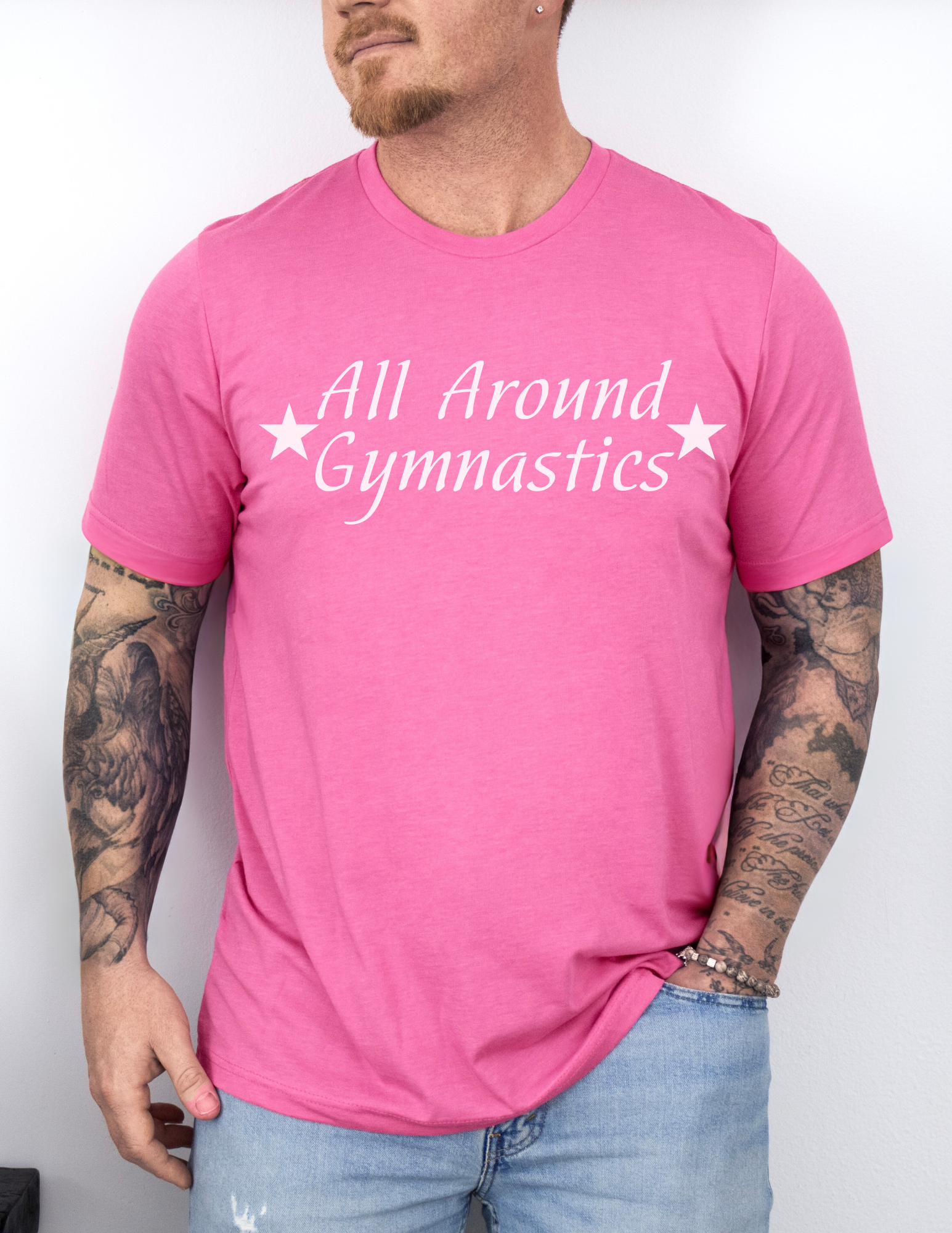 All Around Gymnastics Pink Out Unisex T-Shirt