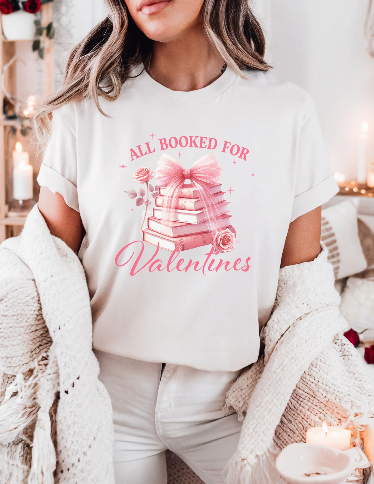 All Booked For Valentines Shirt