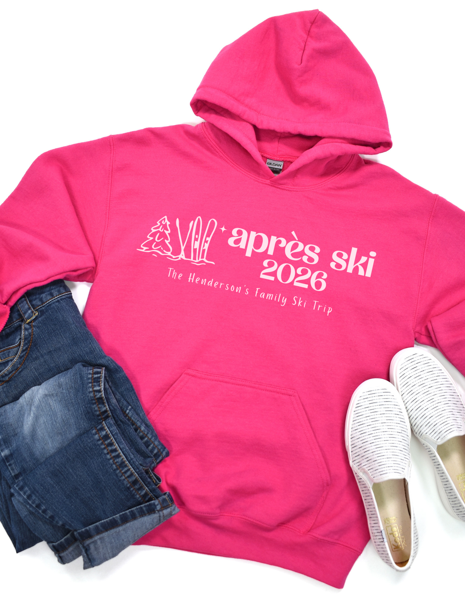 Custom Matching Group Après Ski Hoodie or Crewneck