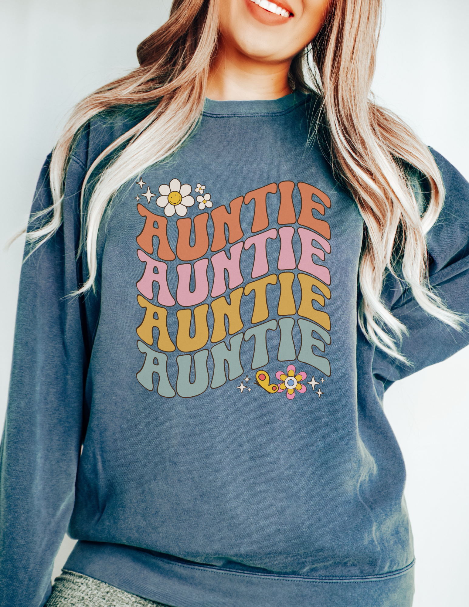 Comfort Colors Auntie Shirt