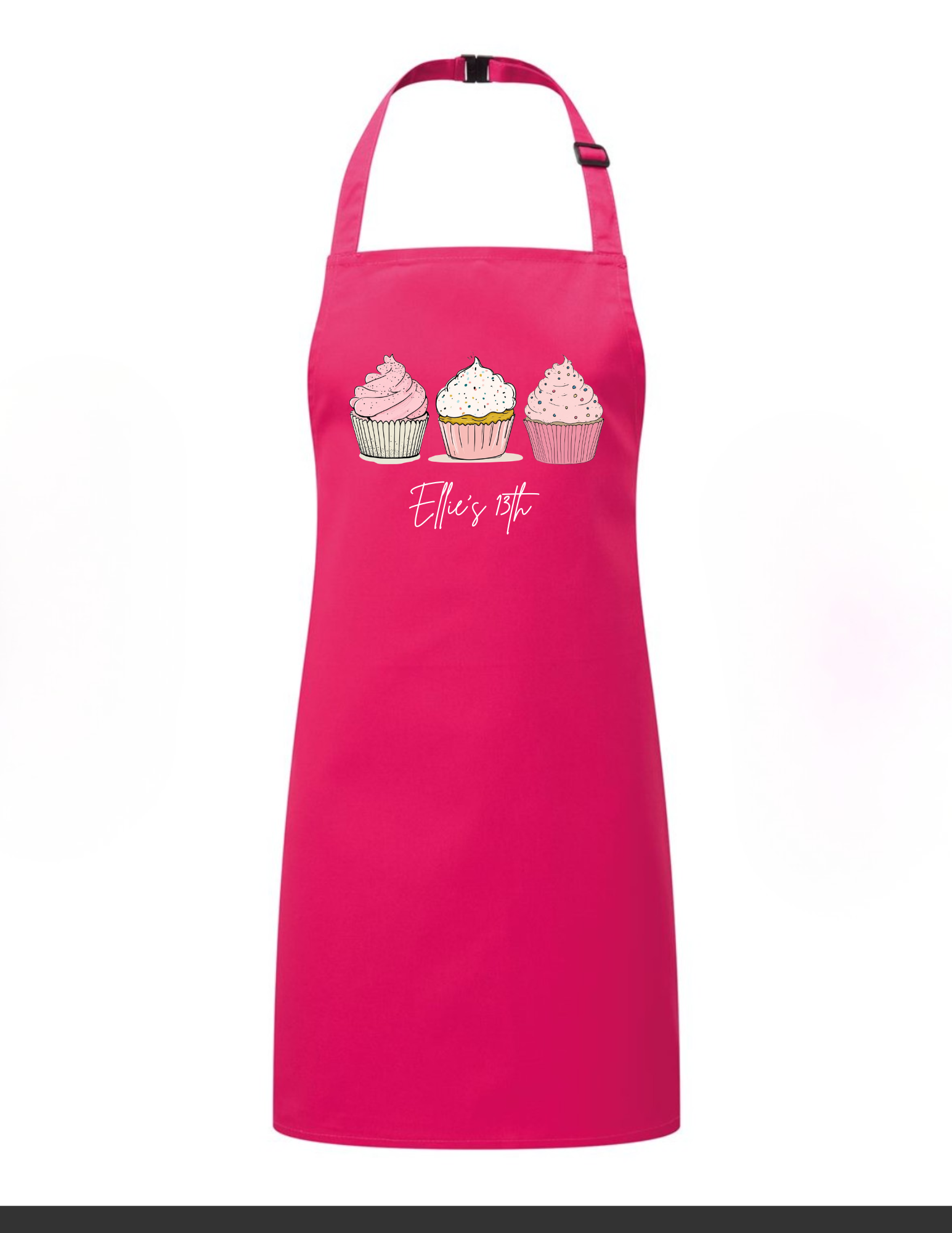 Personalized Cupcake Baking Apron