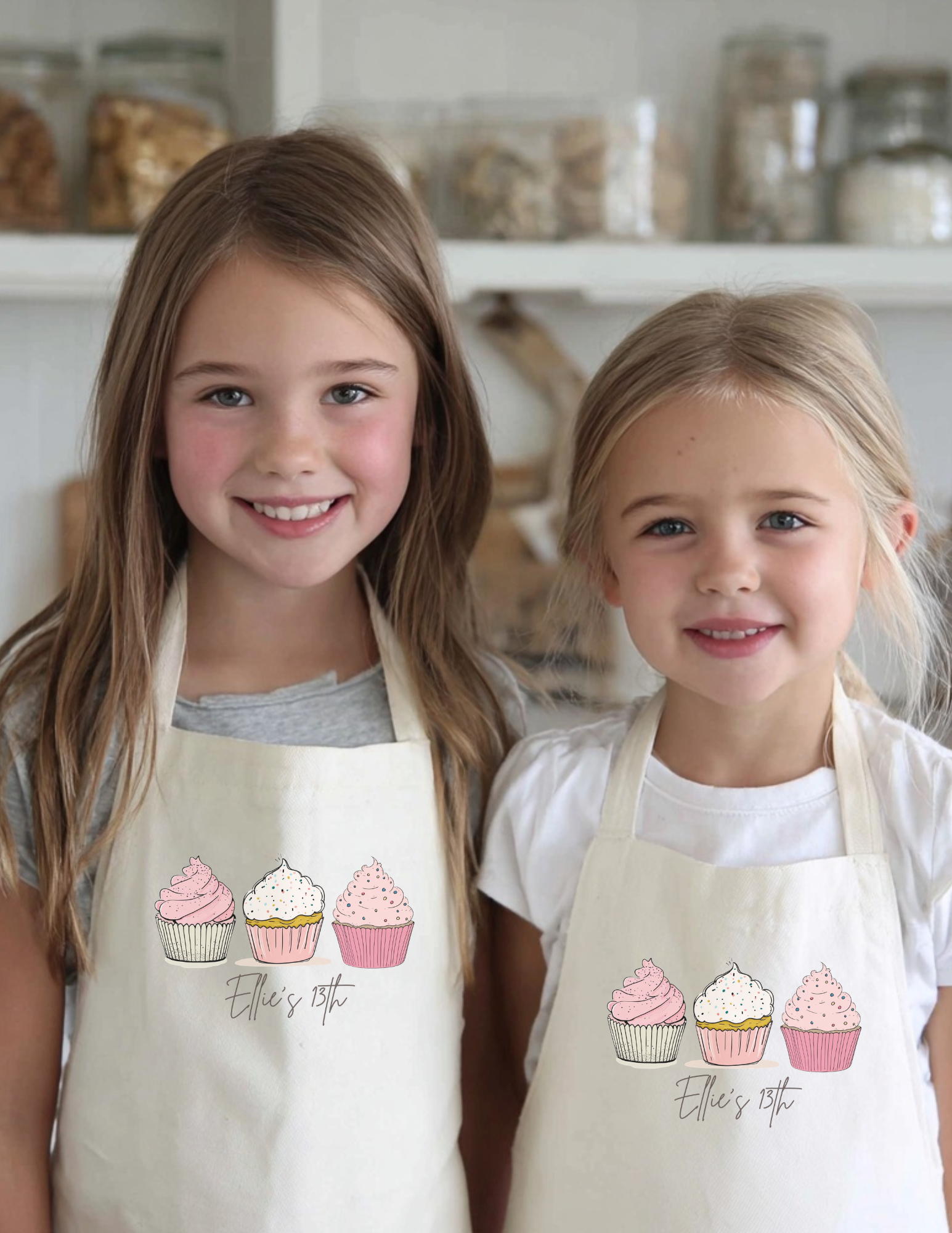 Personalized Cupcake Baking Apron