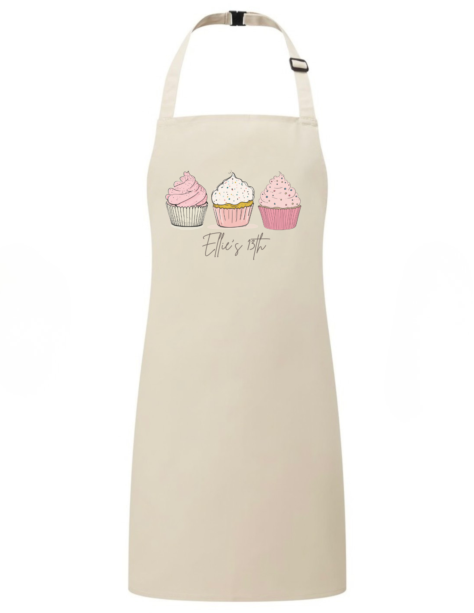 Personalized Cupcake Baking Apron