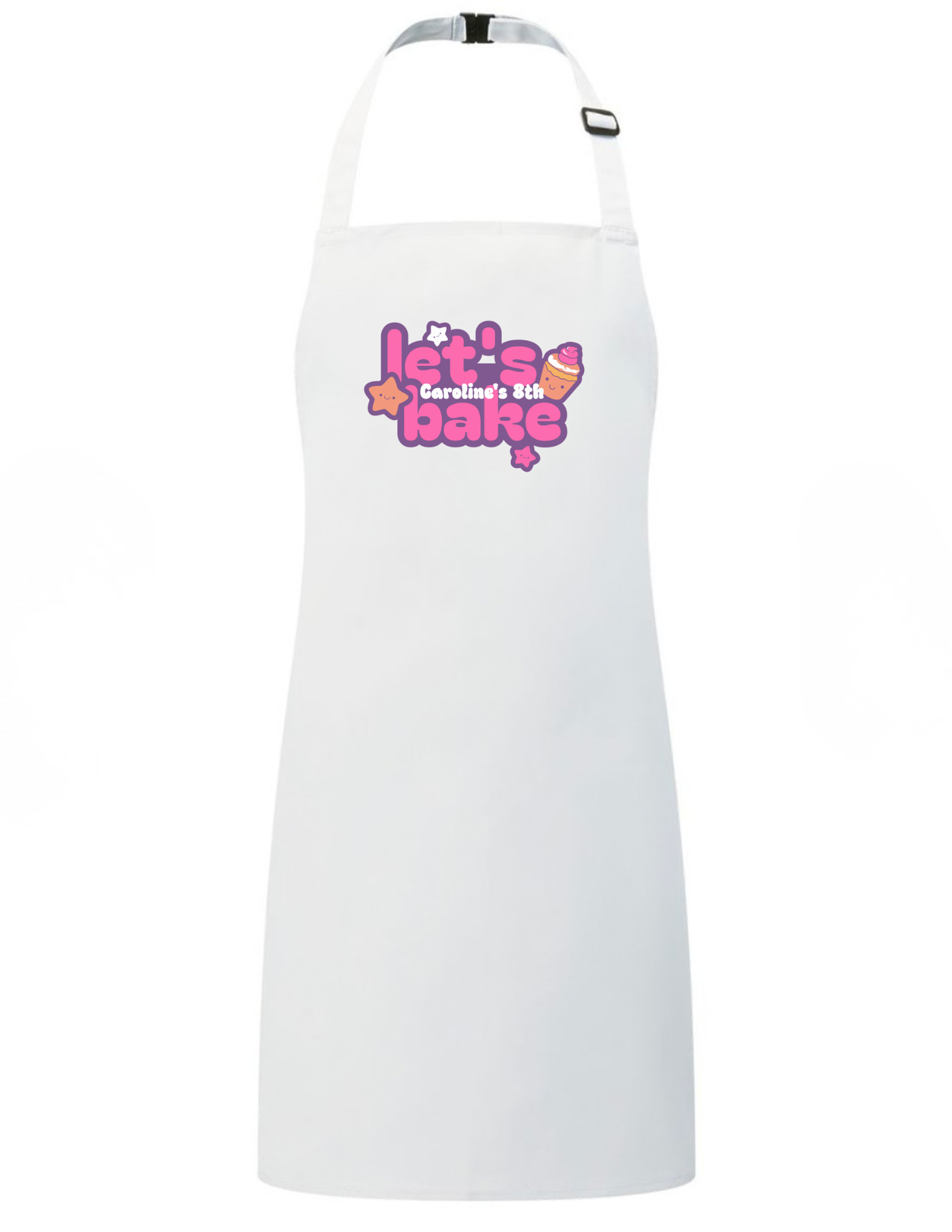 Custom Birthday Baking Apron for Girls