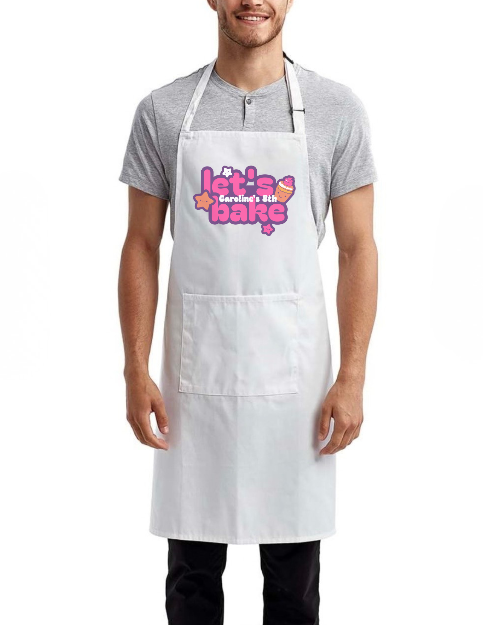 Custom Birthday Baking Apron for Girls
