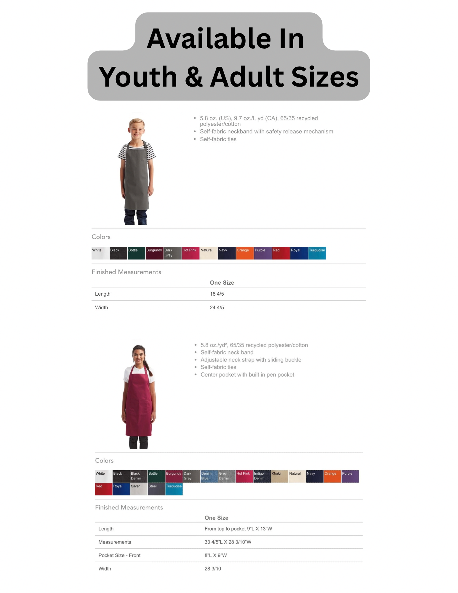 Personalized Cupcake Baking Apron