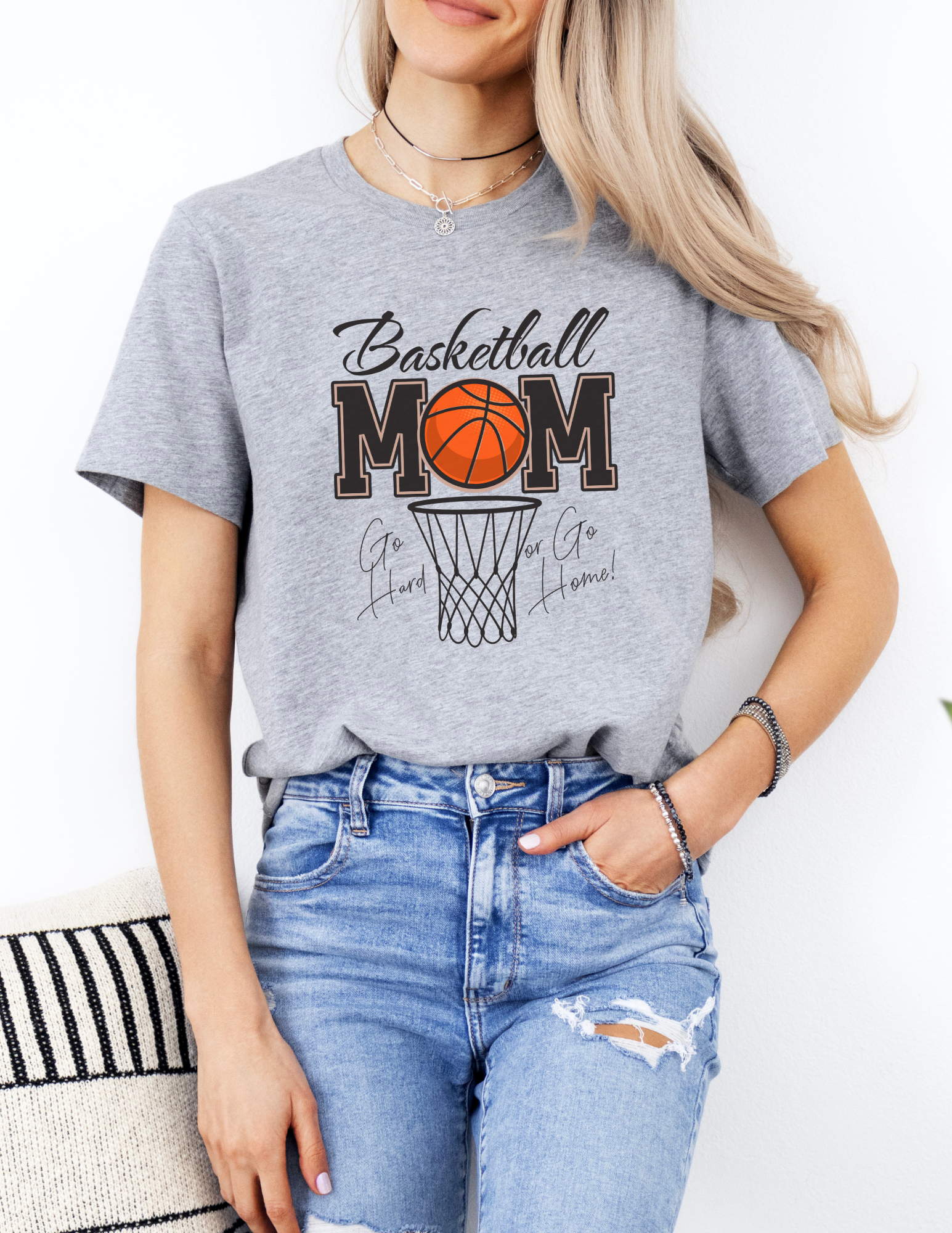 Personalized Basketball Mom Shirt