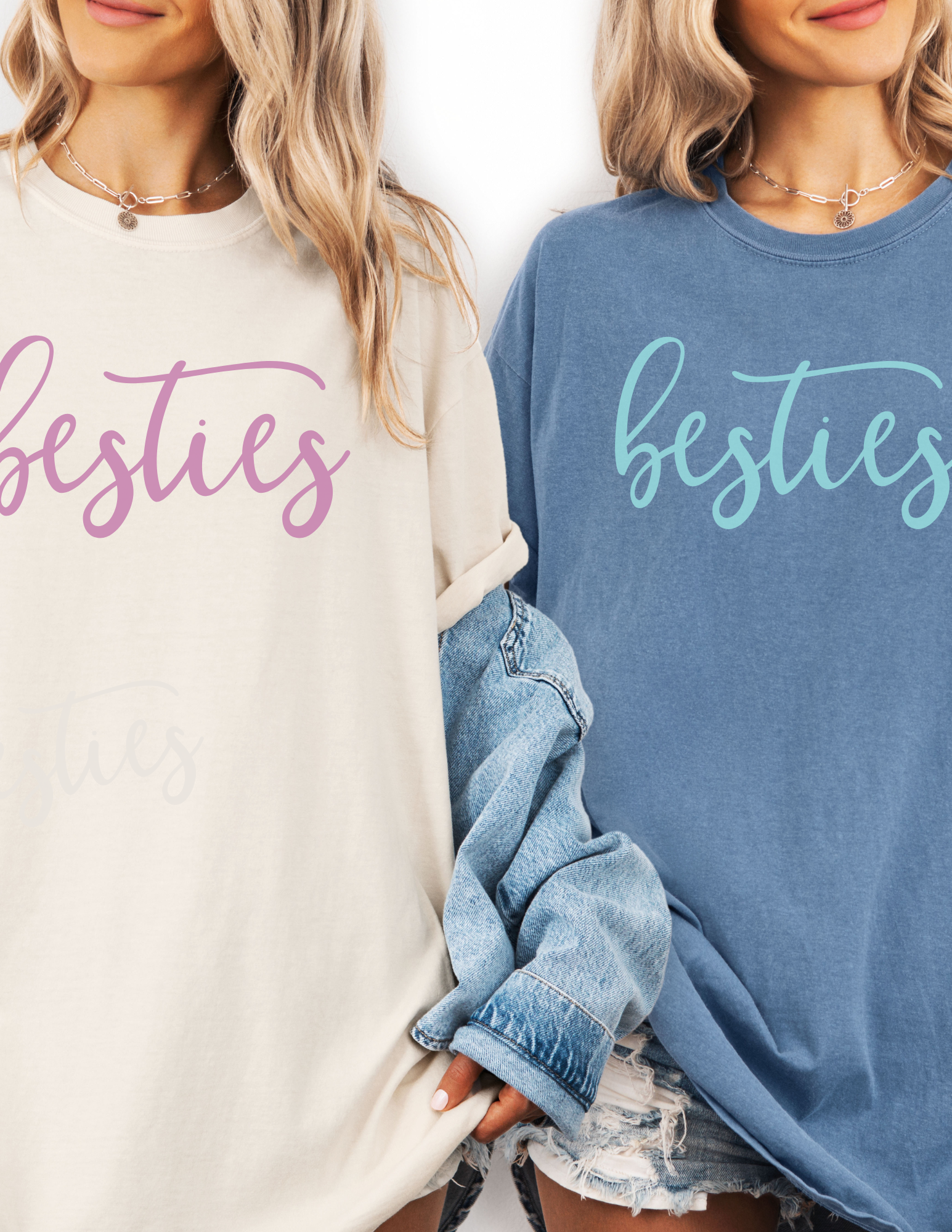 Custom Matching Besties Comfort Colors Shirt