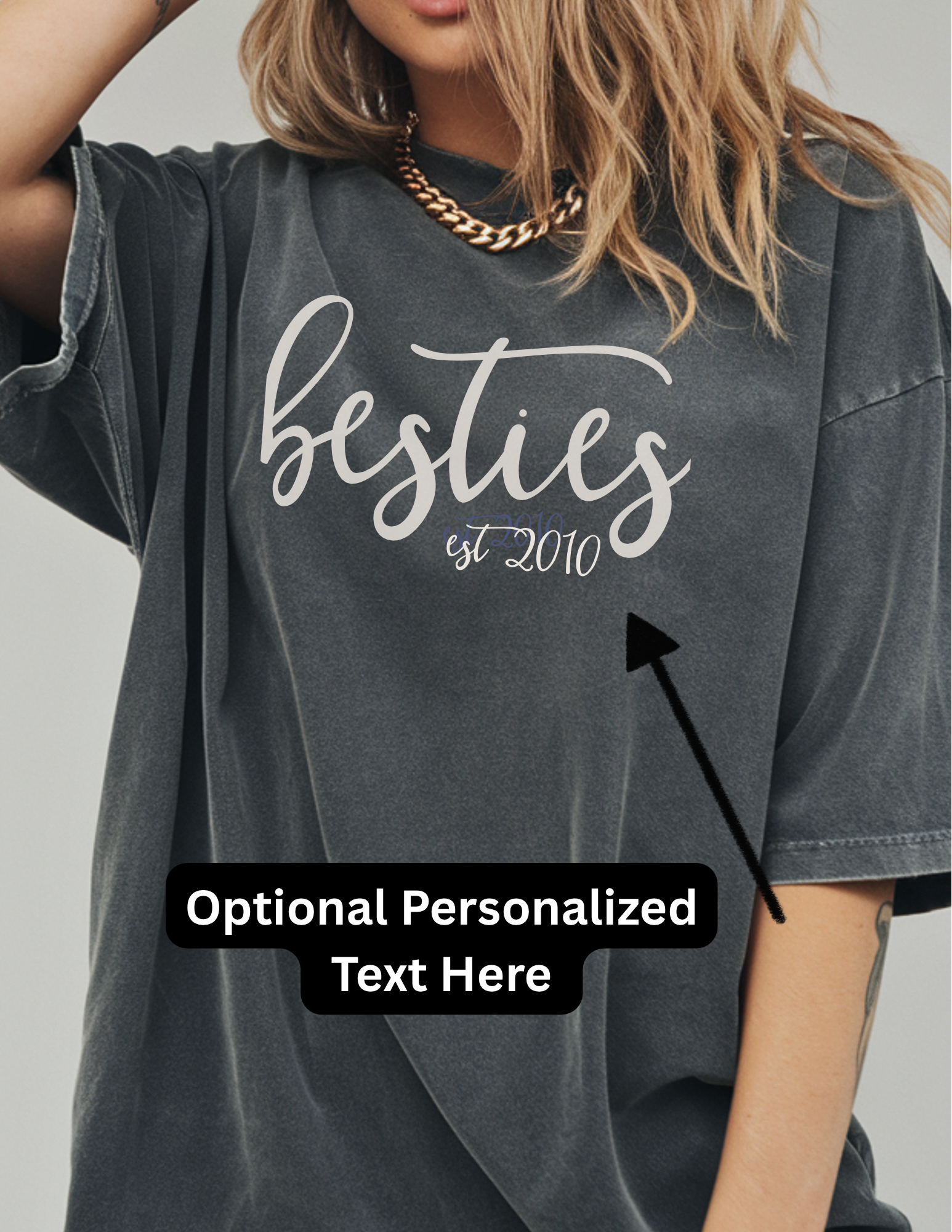 Custom Matching Besties Comfort Colors Shirt