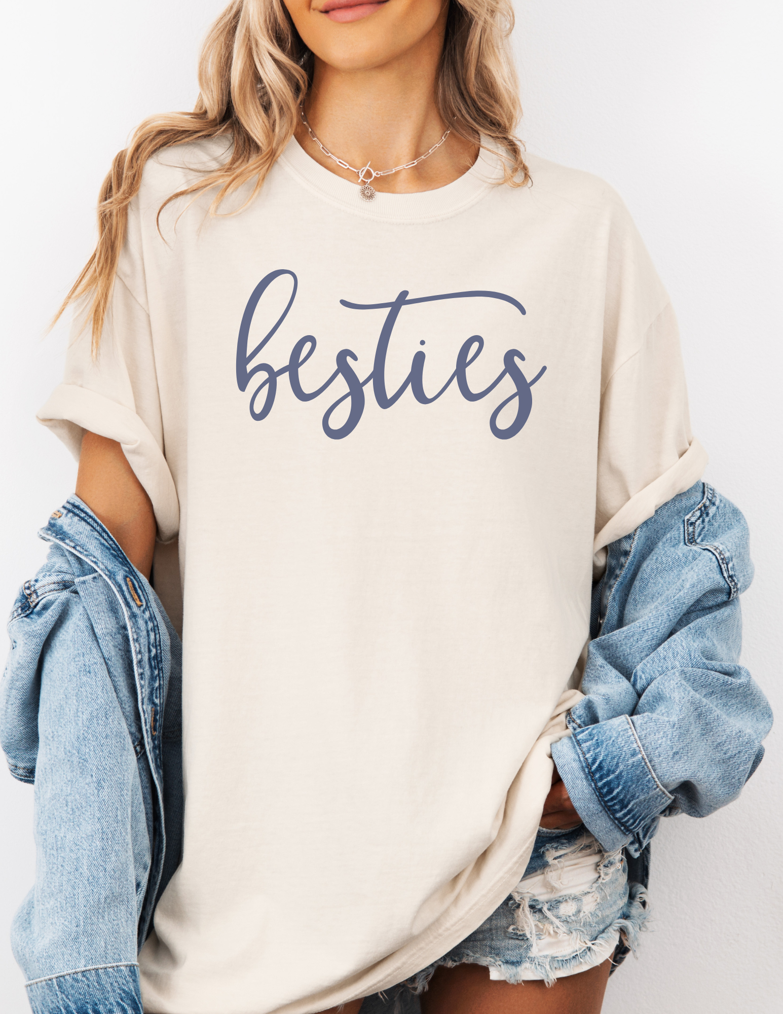Custom Matching Besties Comfort Colors Shirt