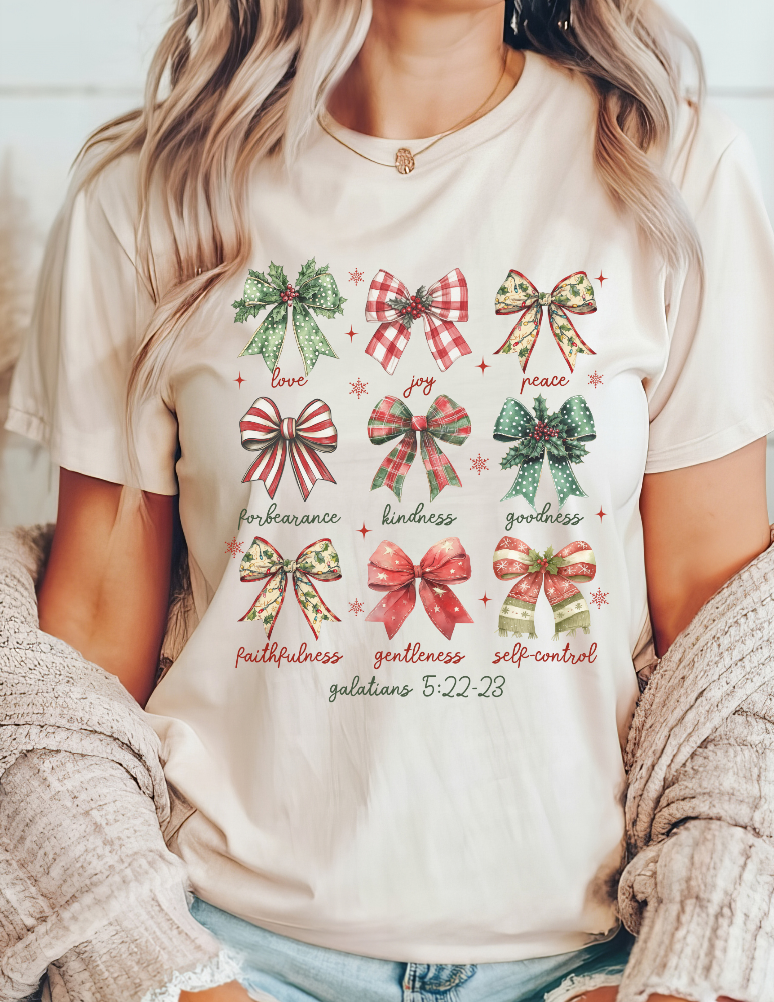 Bible Verse Christmas Sweatshirt