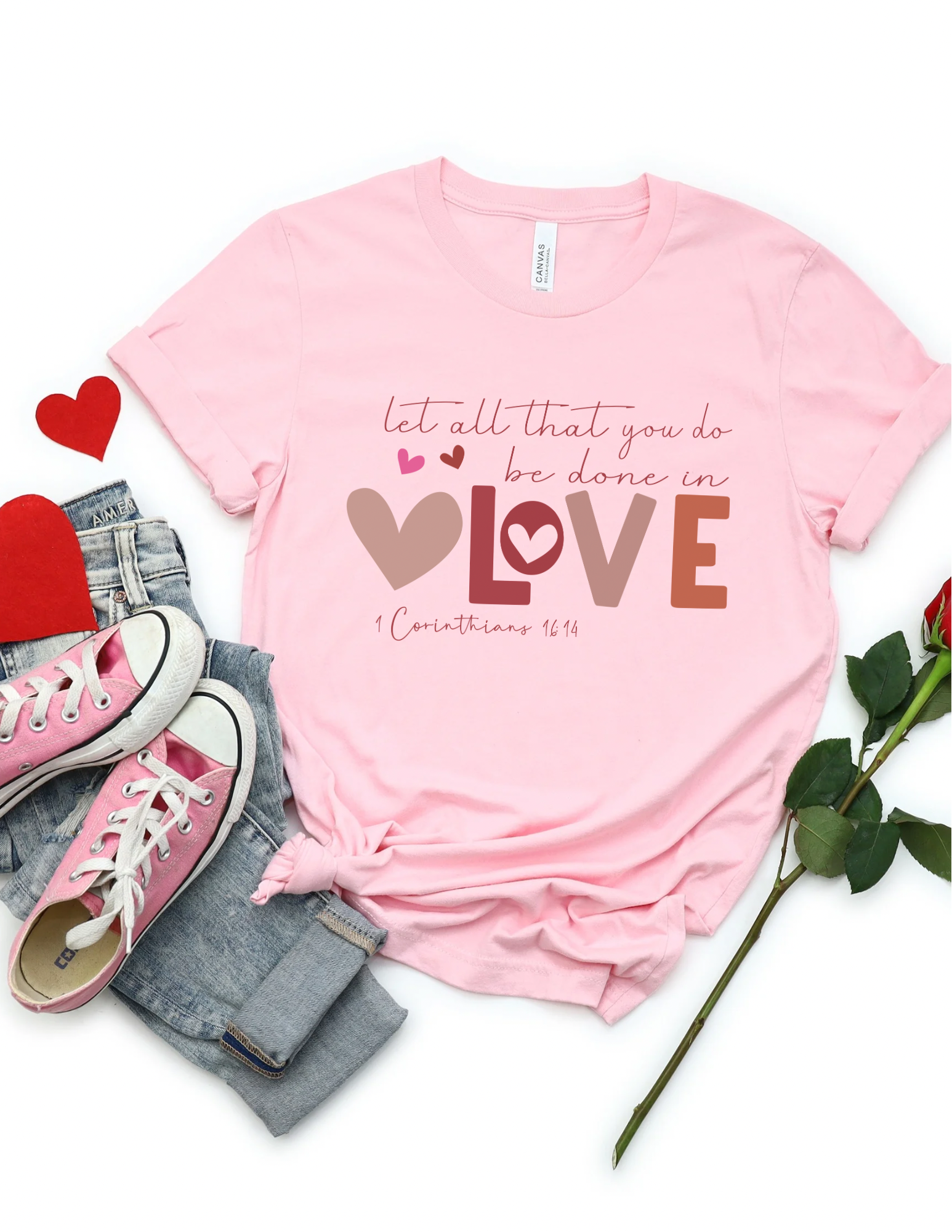 Christian Bible Verse Valentines Day Shirt