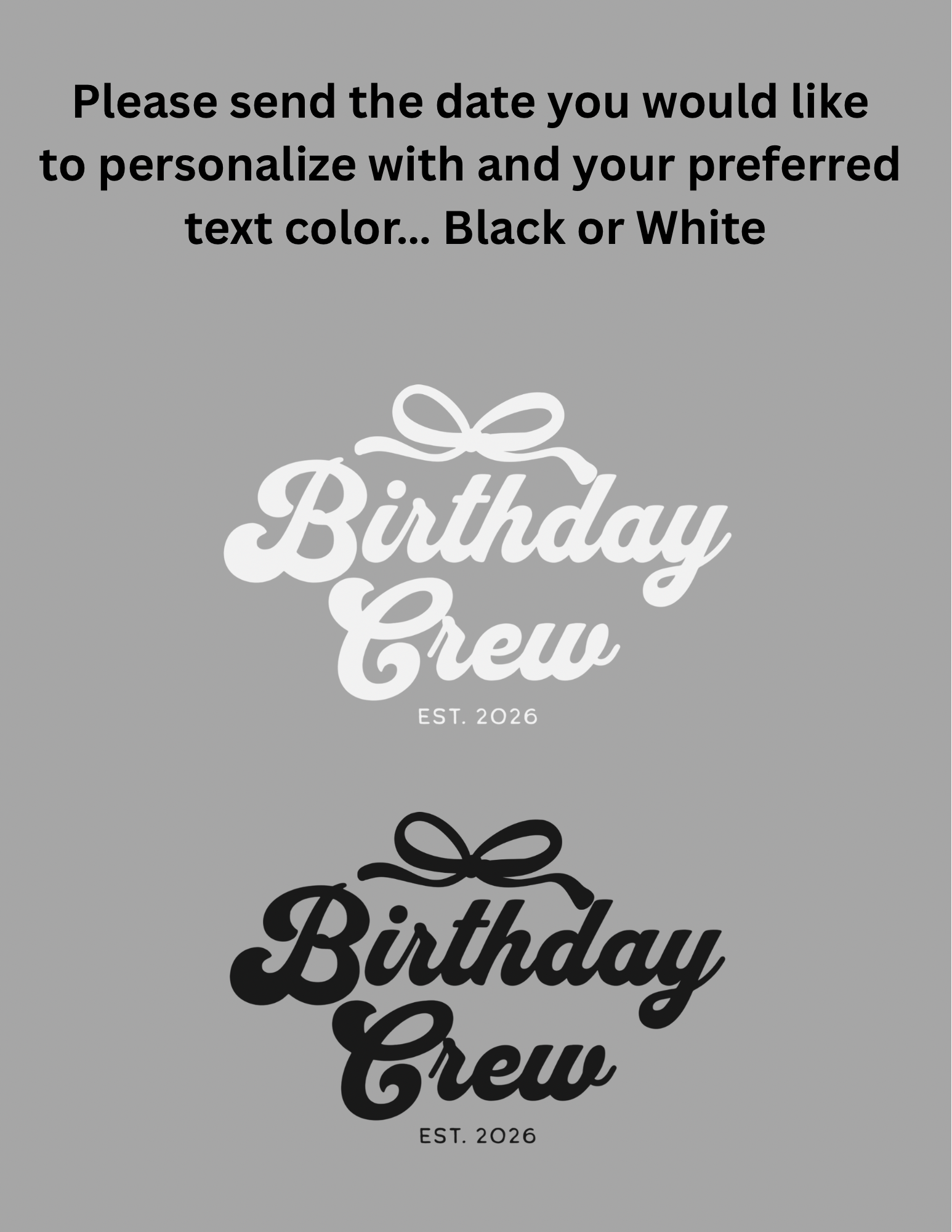 Custom Coquette Birthday Crew Shirt