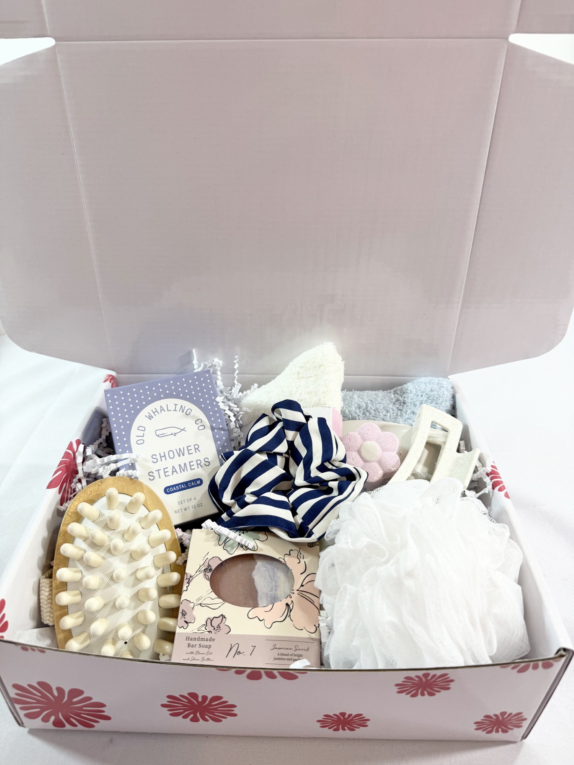 Blue & White Self Care Set