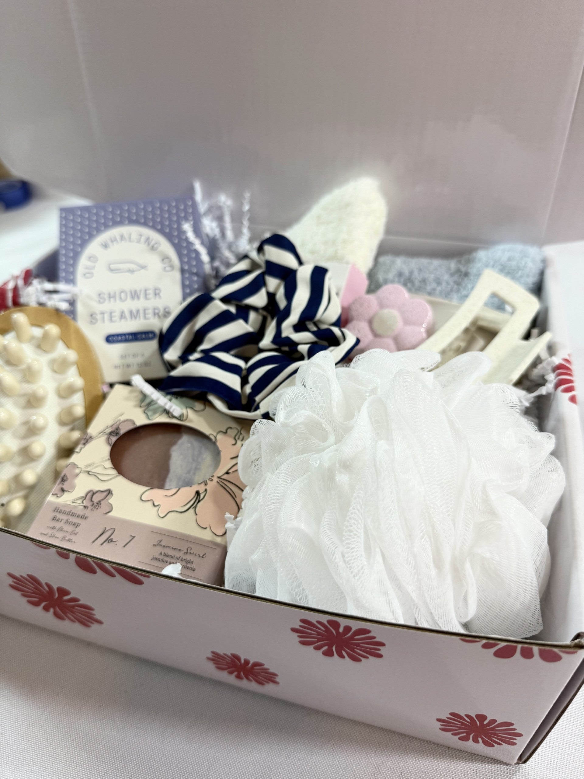 Blue & White Self Care Set