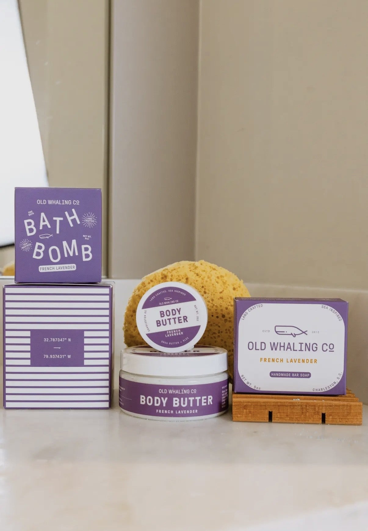 Old Whaling Co Lavender Body Butter Travel Size