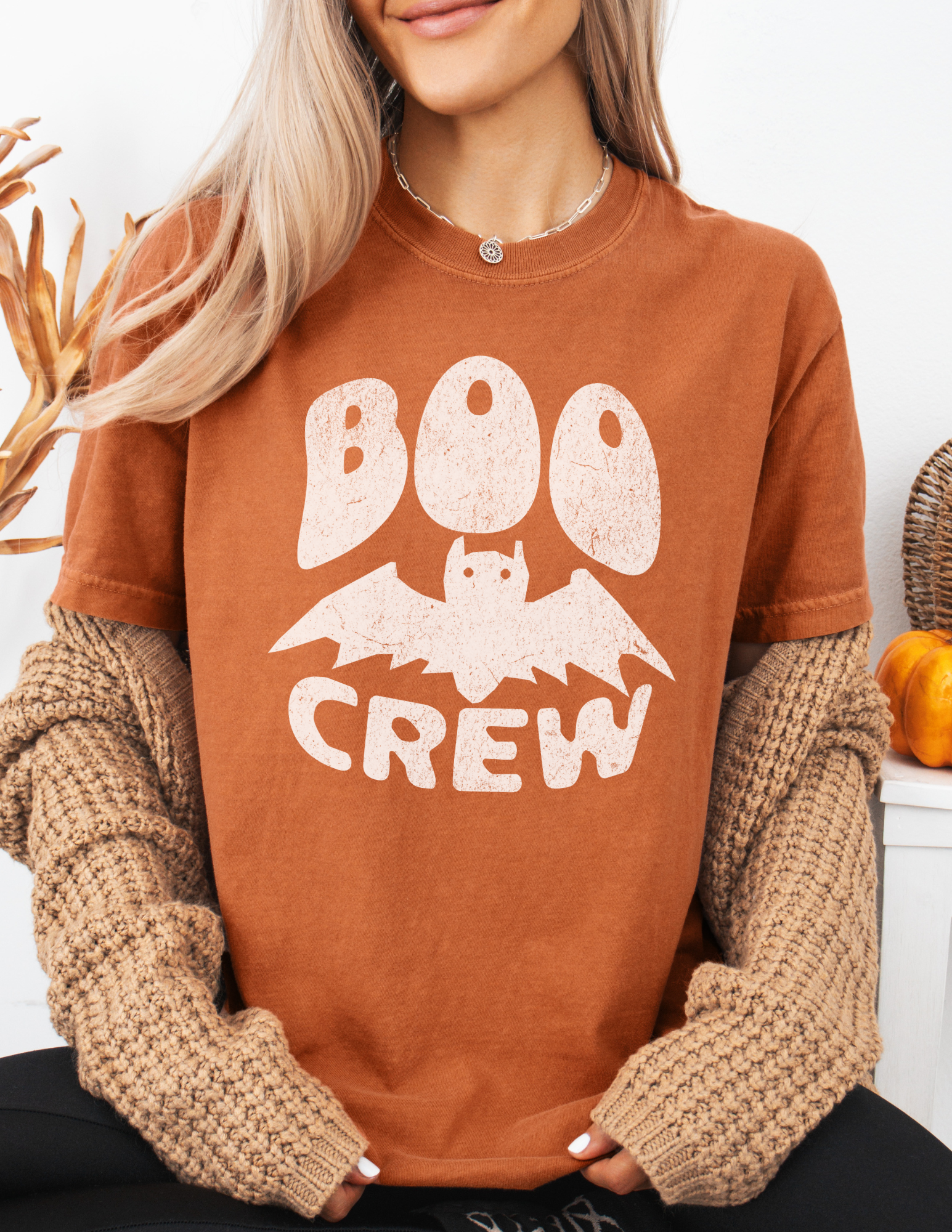 The Boo Crew Shirt Comfort Colors