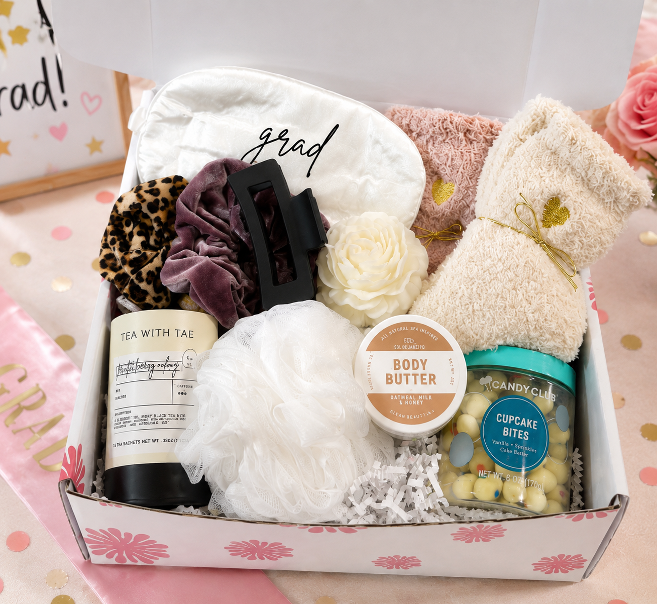 Graduation Self Care Gift Box for Her