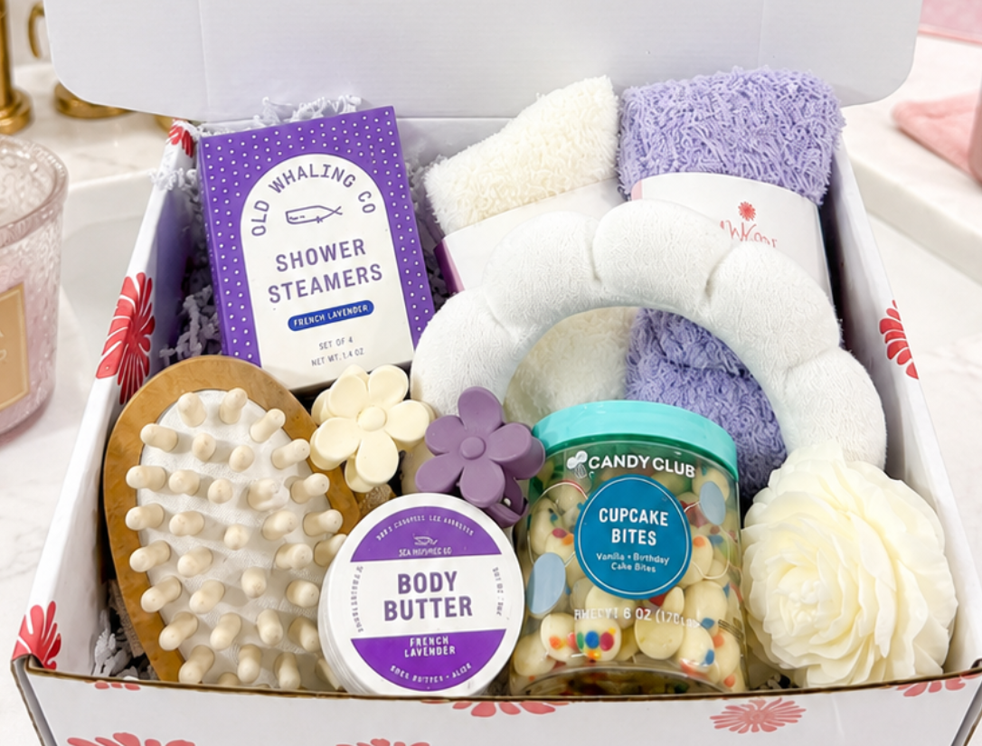 Lavender Relaxation Care Package for Teen Girls