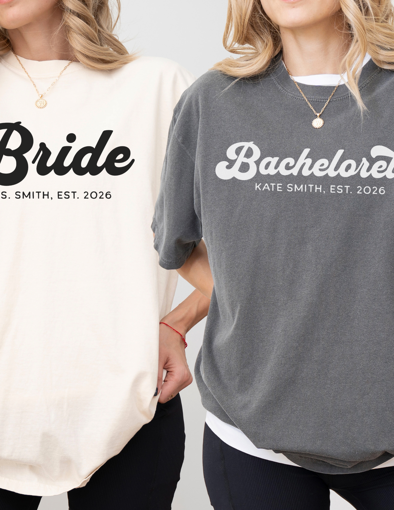 Matching Bride Tribe Bachelorette Shirts