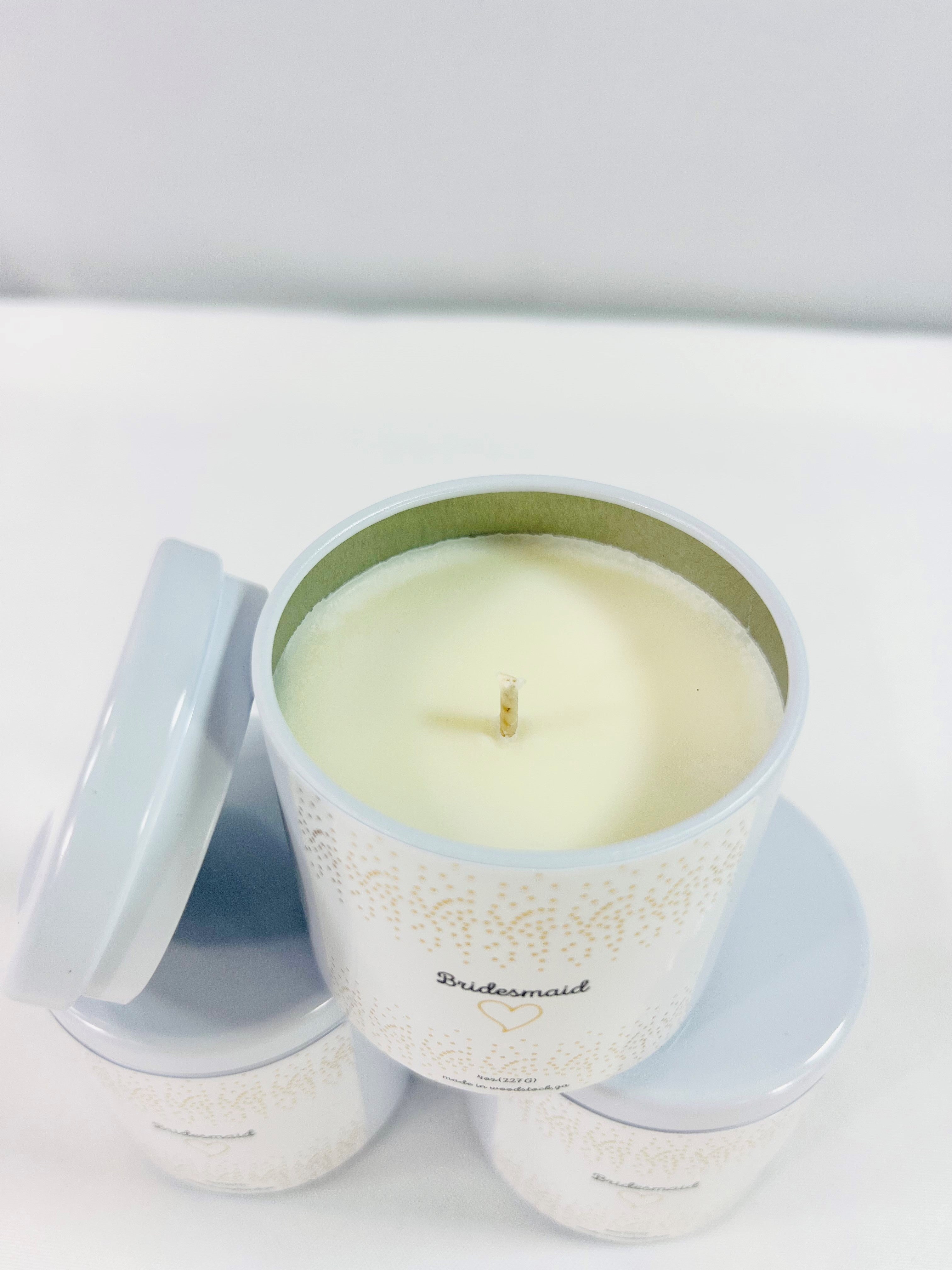 Bridesmaid Theme Candle