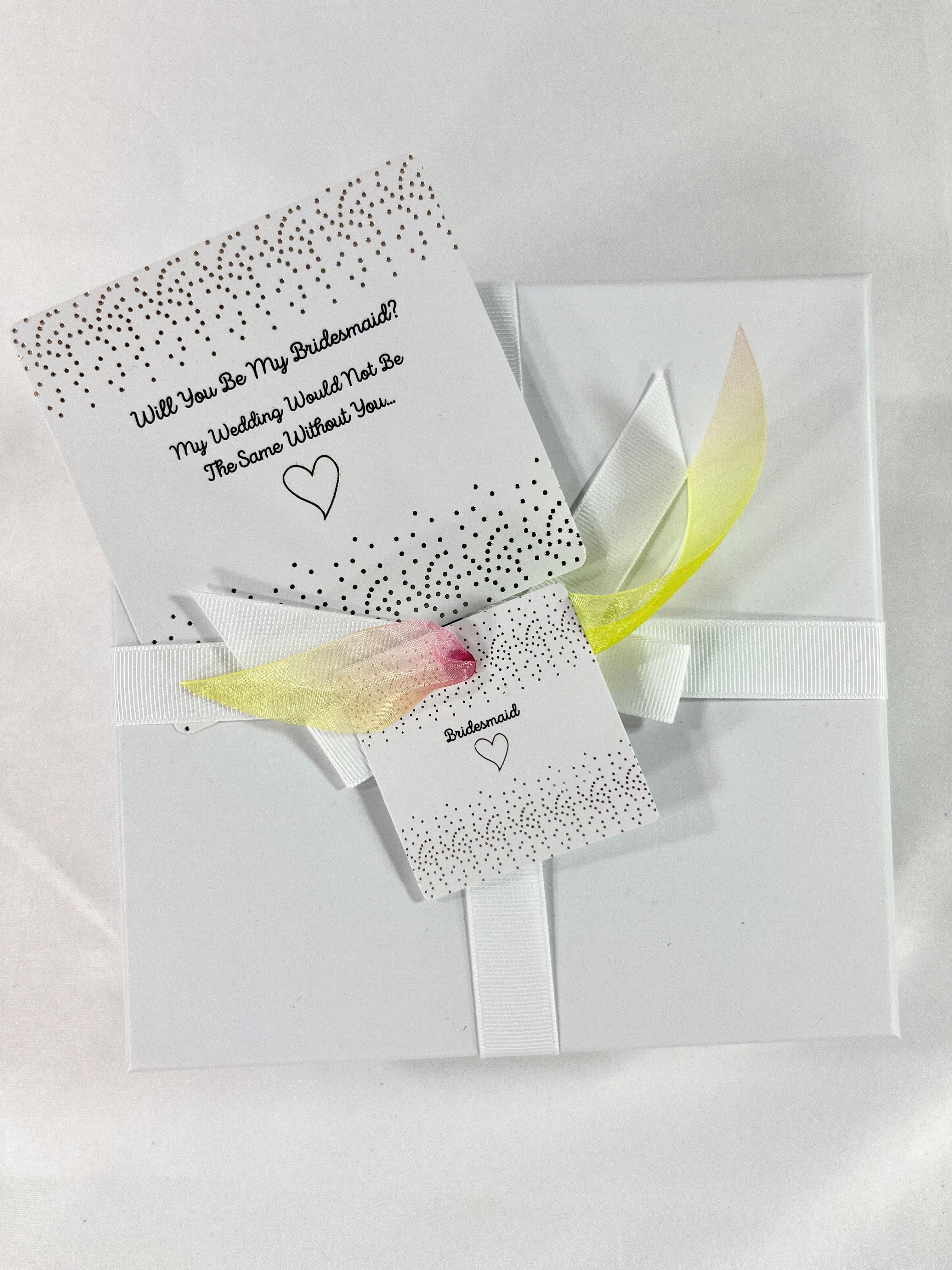 Bridesmaid Proposal Gift Box- Flower Vibe