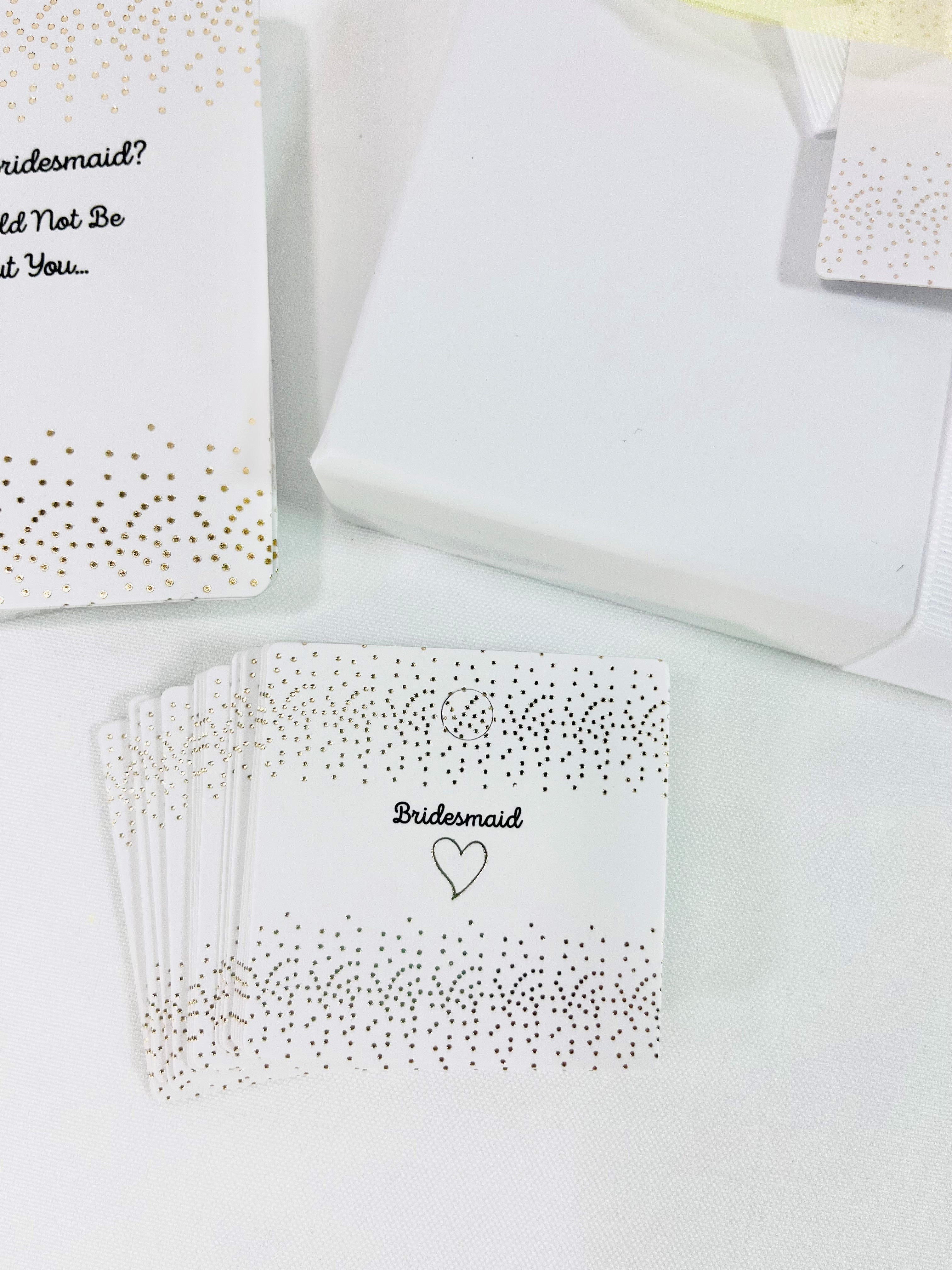 Bridesmaid Gift Tags & Bridesmaid Proposal Cards