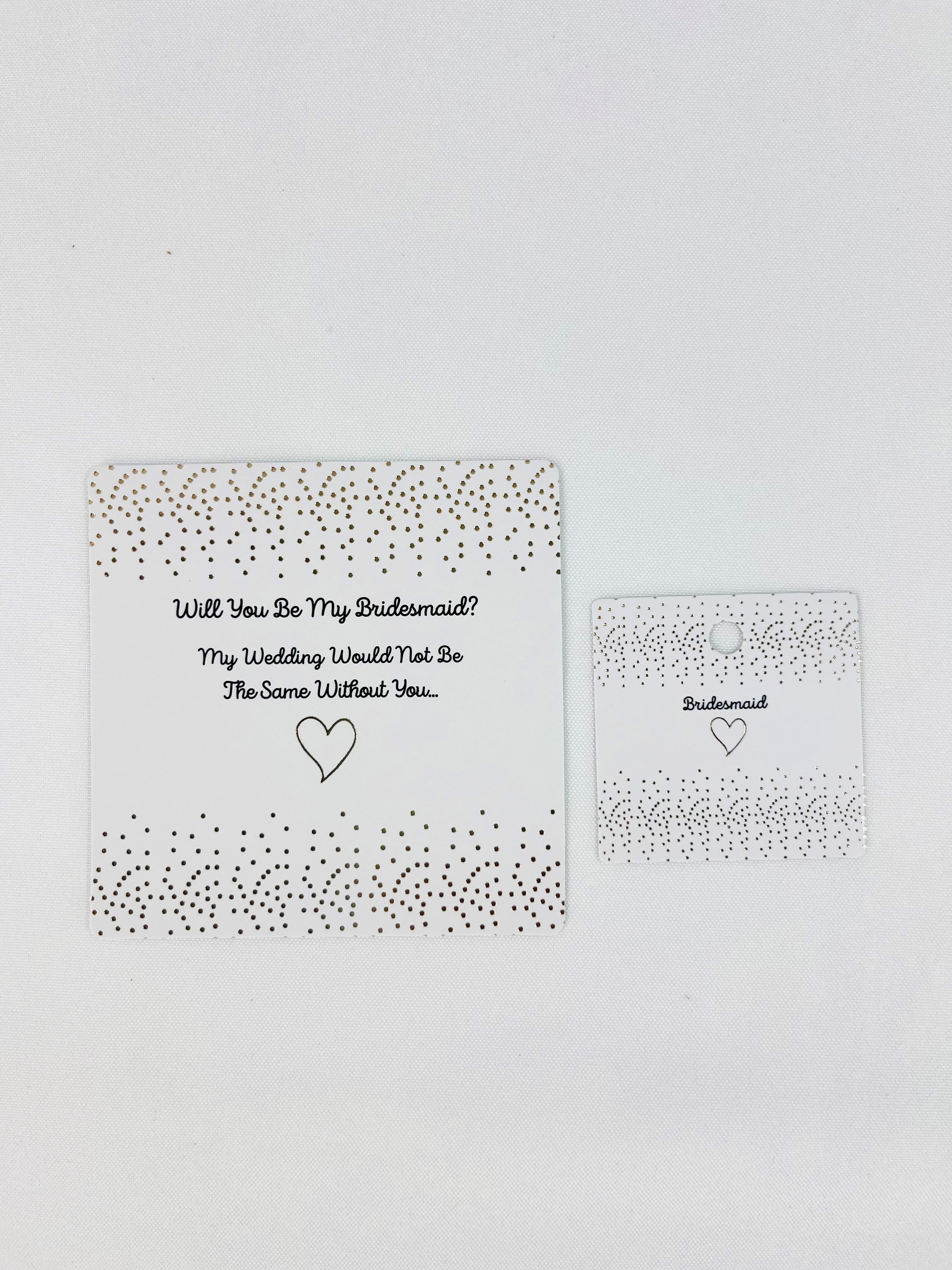 Bridesmaid Gift Tags & Bridesmaid Proposal Cards
