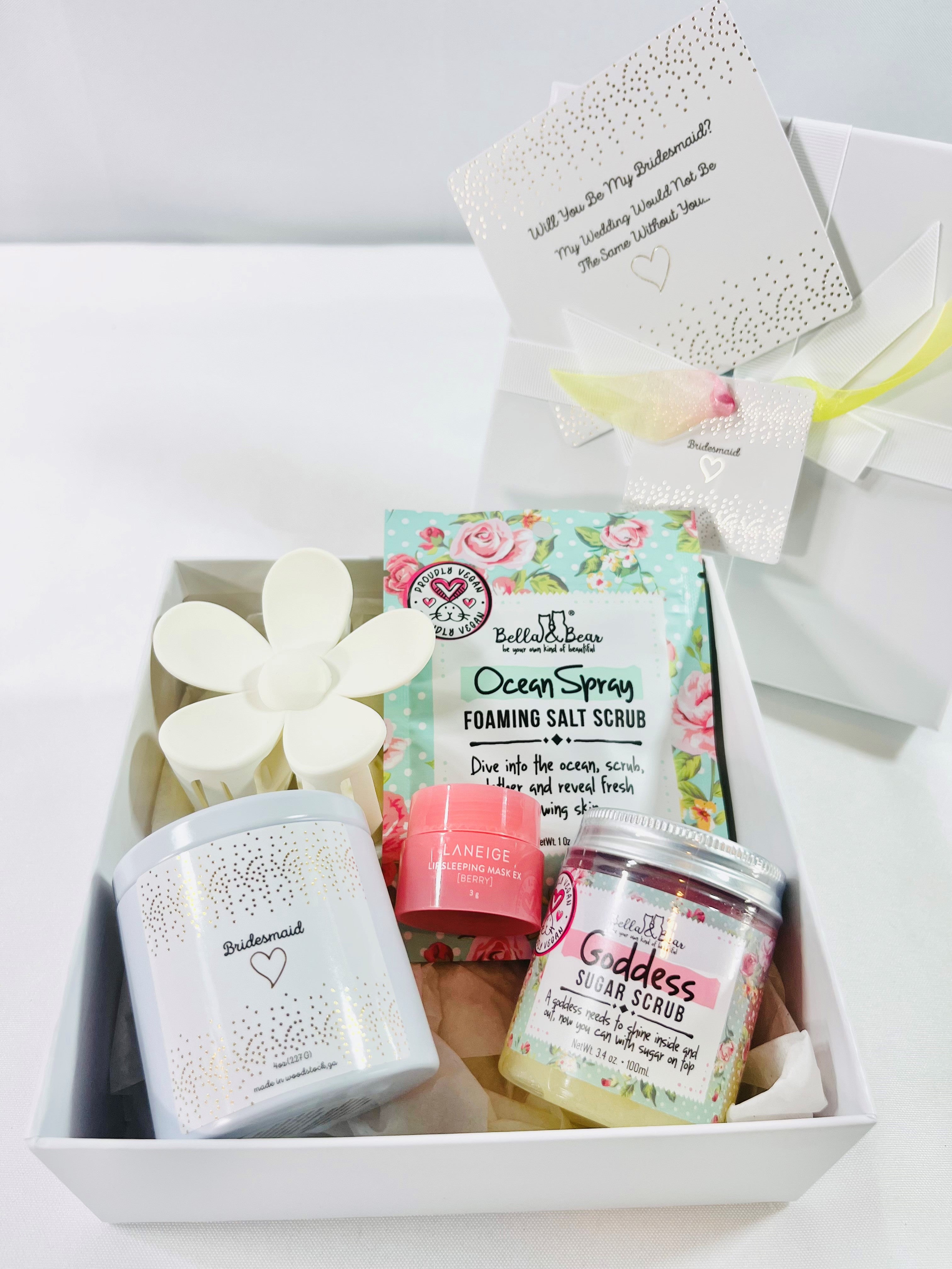 Bridesmaid Proposal Spa Gift Box