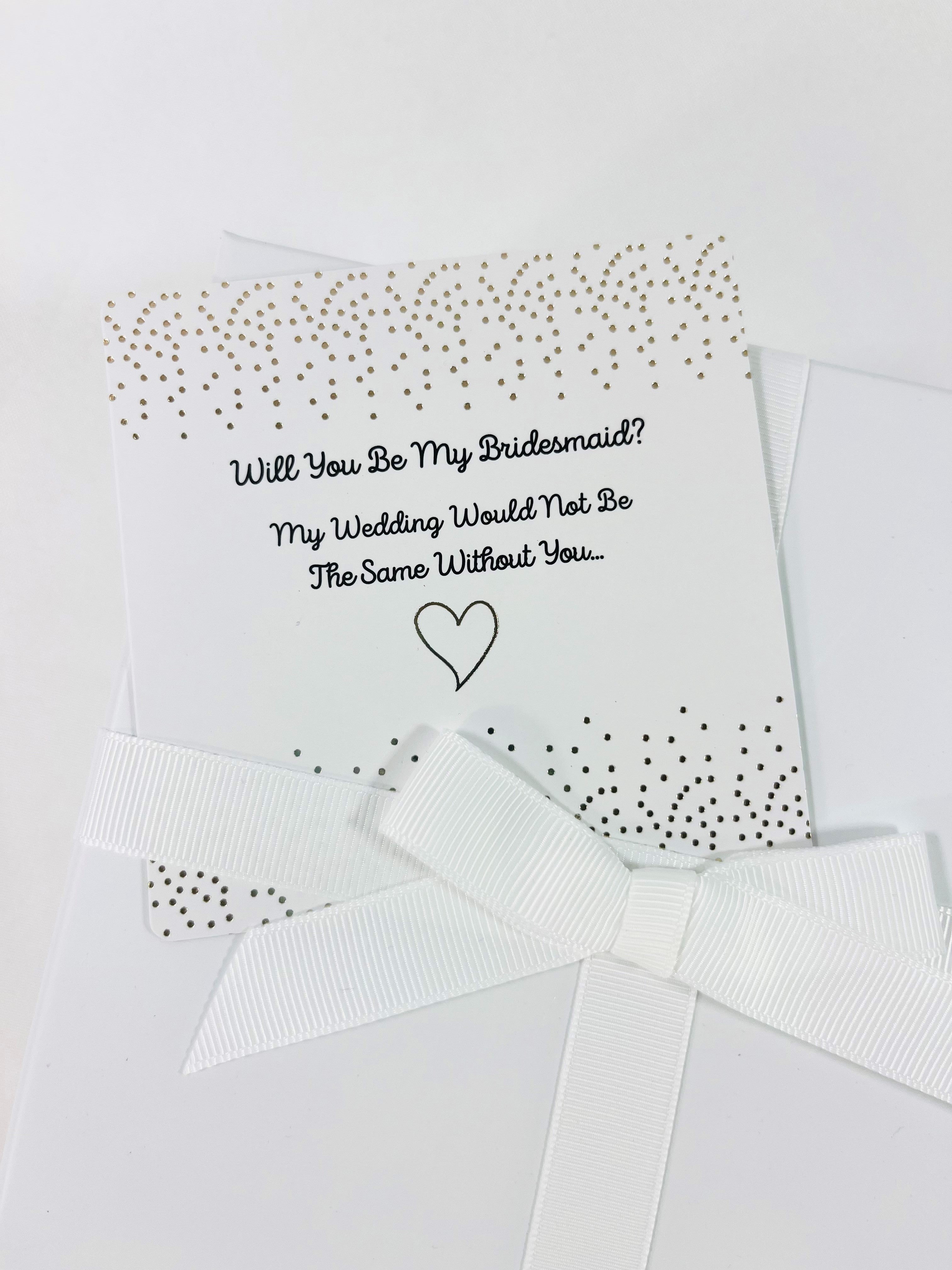 Bridesmaid Proposal Gift Box