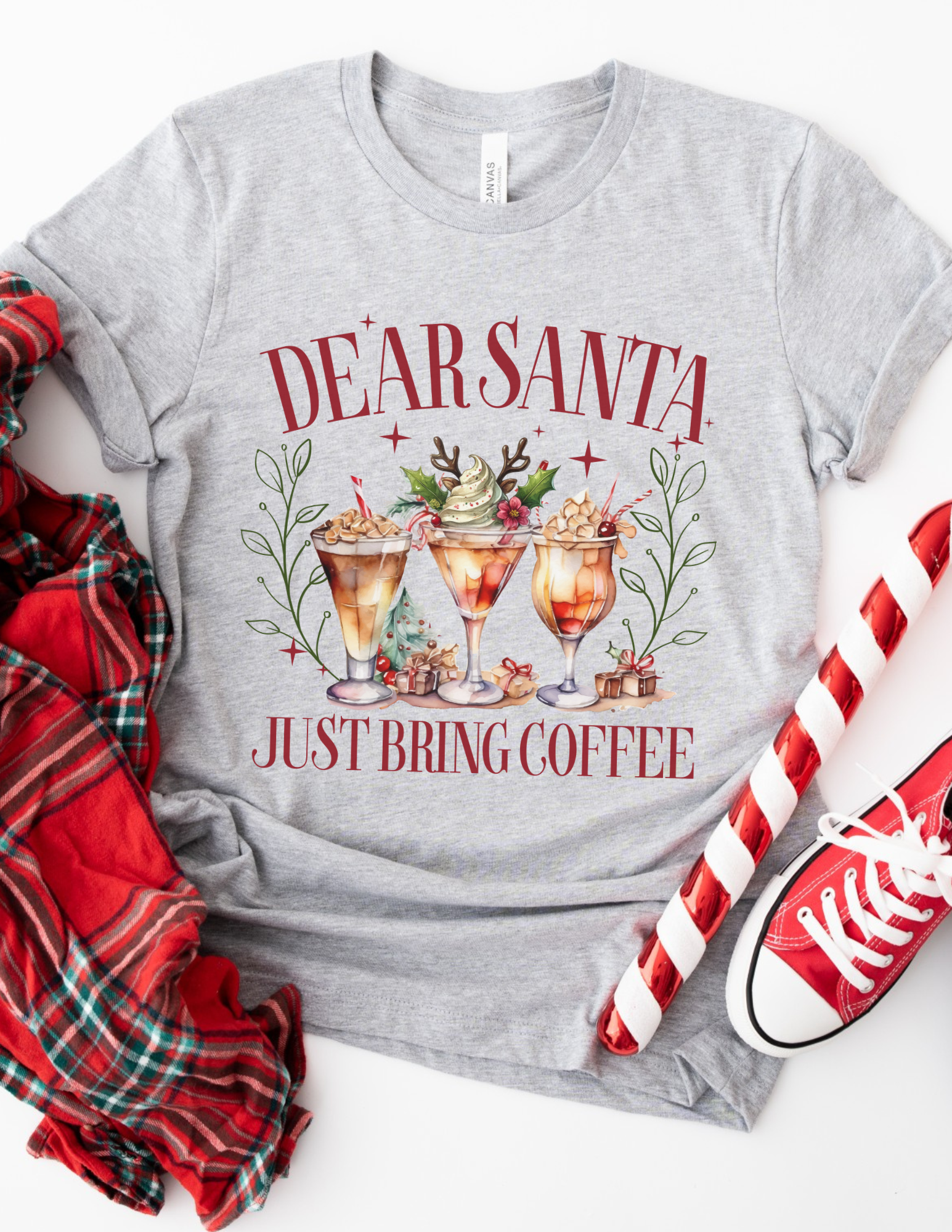 Santa Bring Me Coffee Shirt