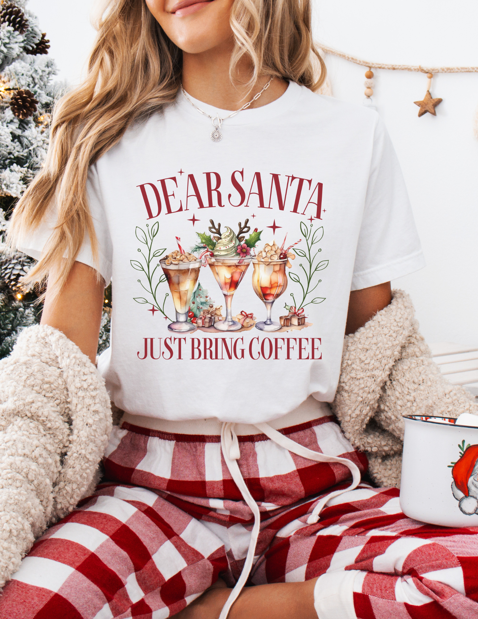 Santa Bring Me Coffee Shirt