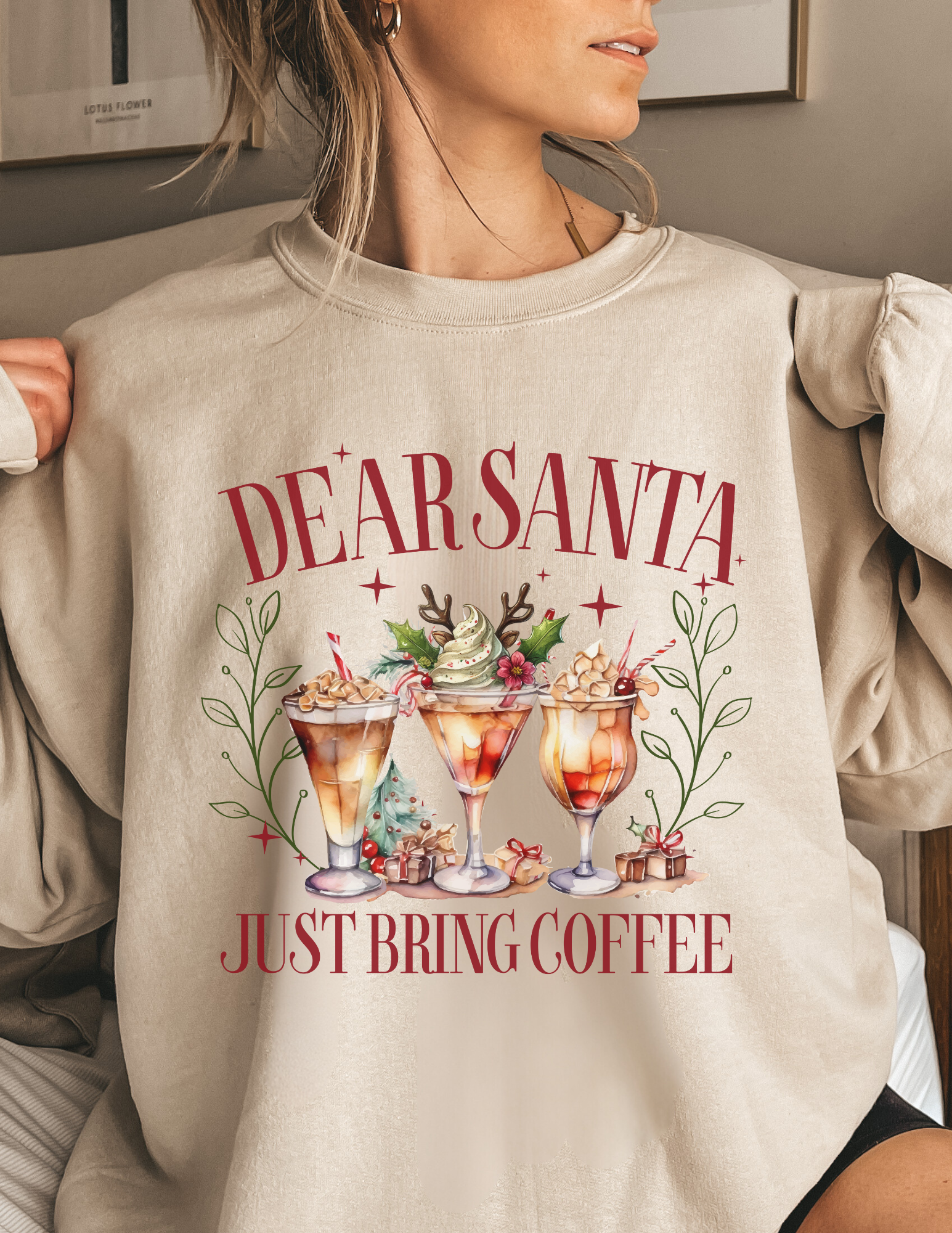 Santa Bring Me Coffee Shirt