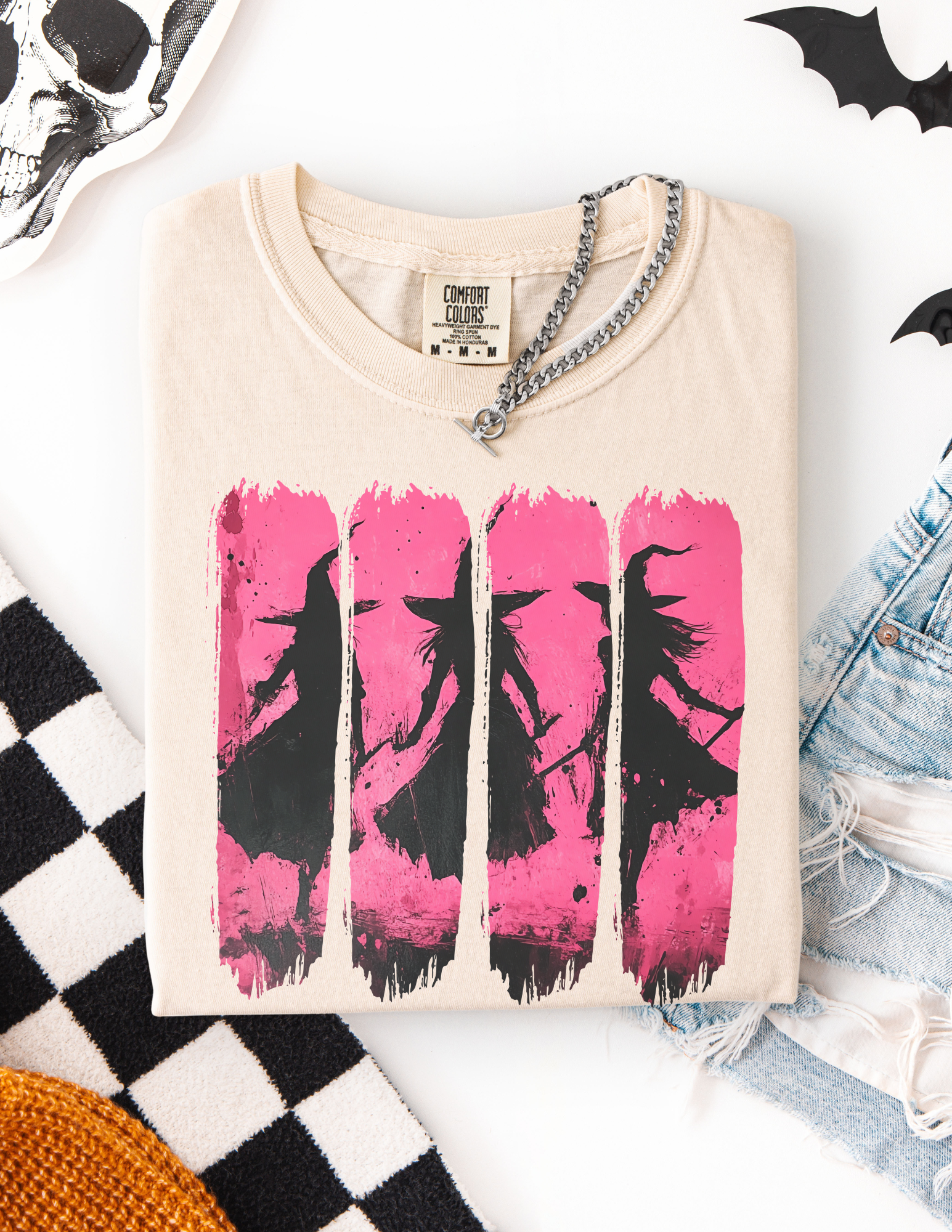 Brushstroke Witch Halloween Shirt
