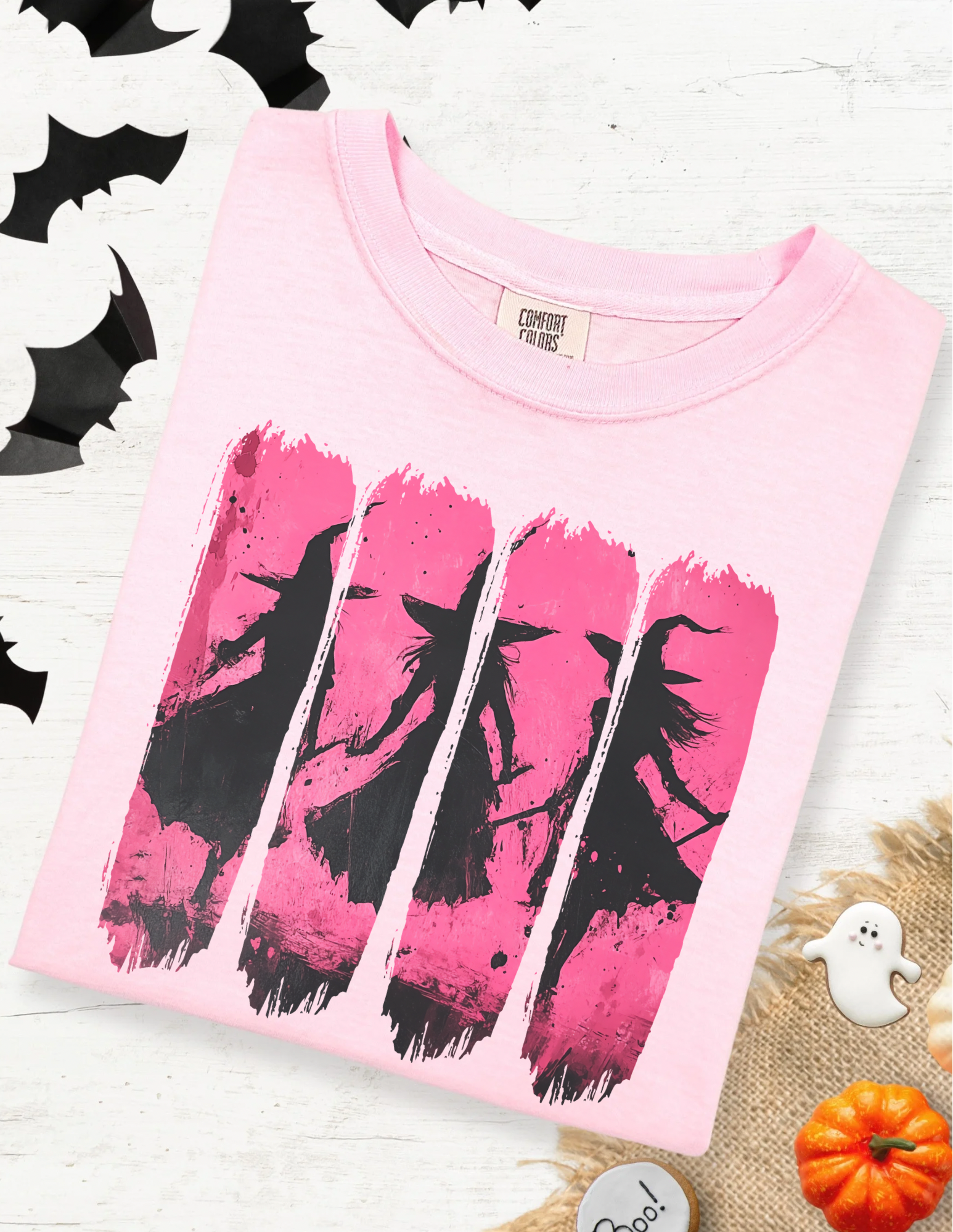 Brushstroke Witch Halloween Shirt
