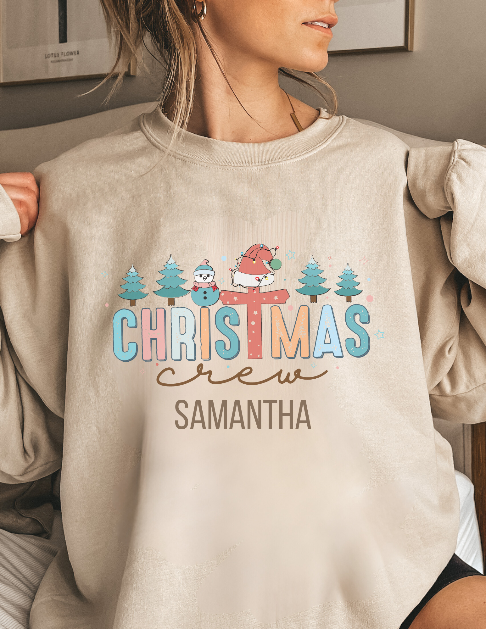 Christmas Crew Crewneck Sweatshirt