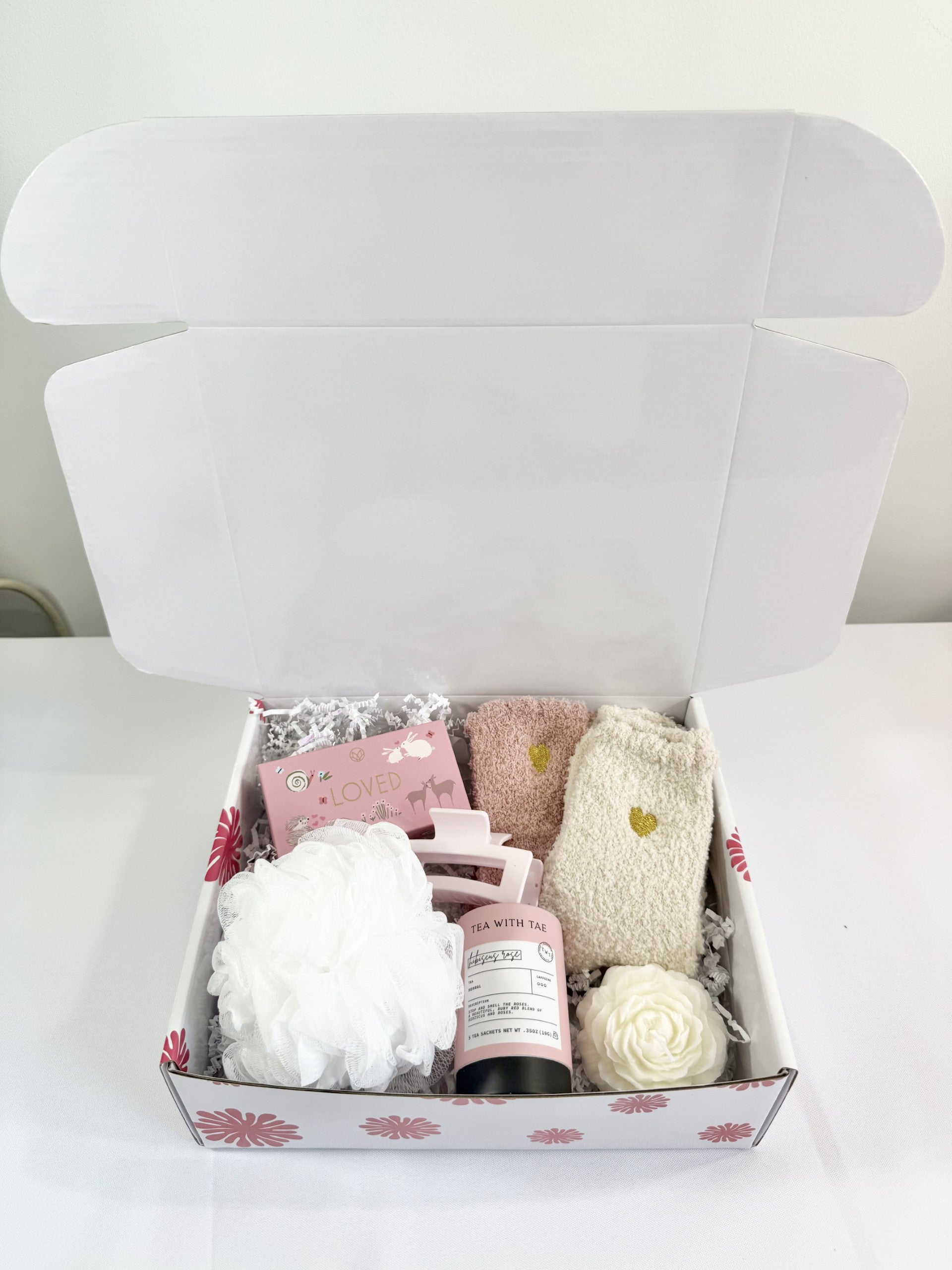 College Girl Valentine Self Care Gift Box