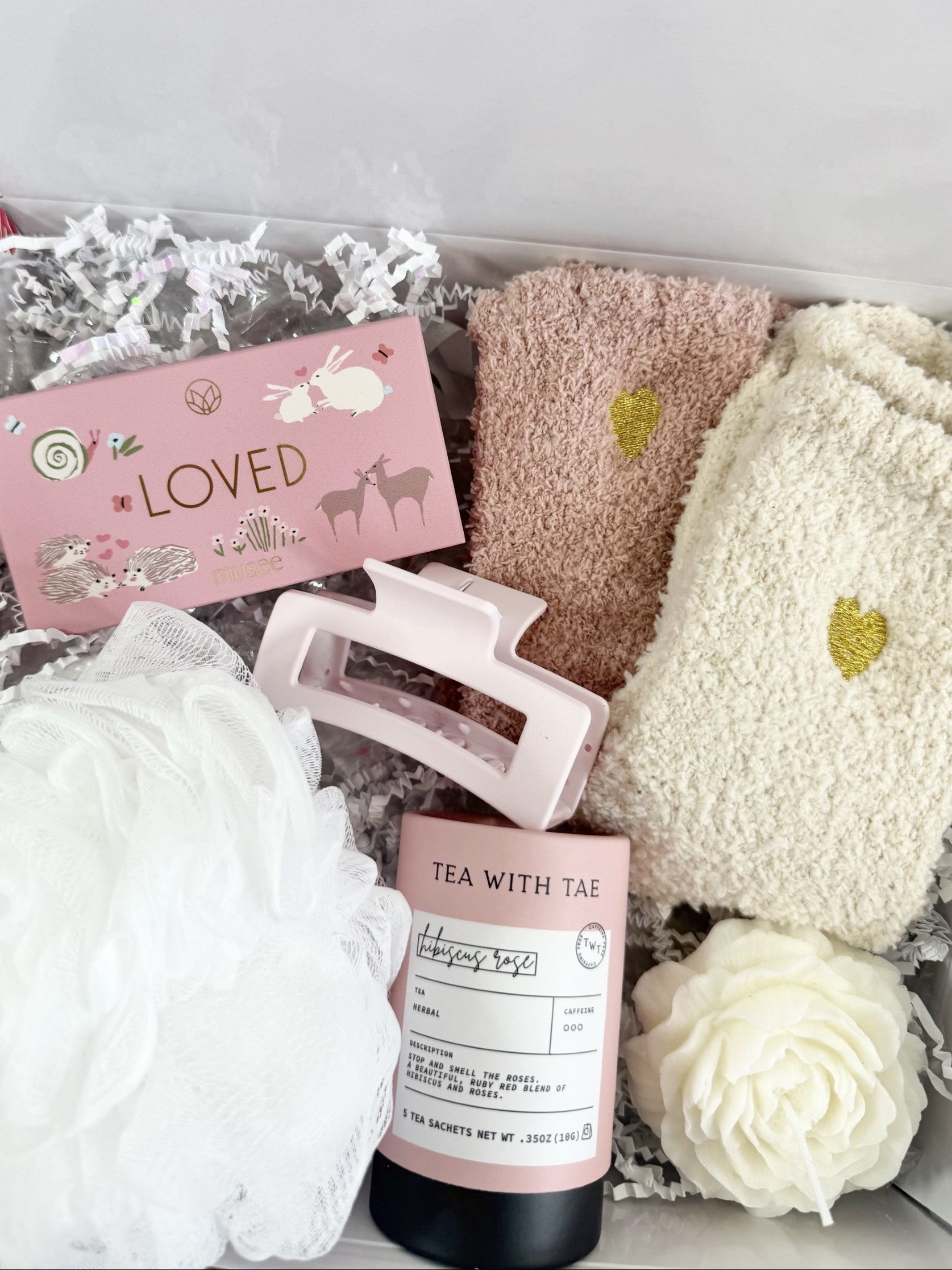 College Girl Valentine Self Care Gift Box