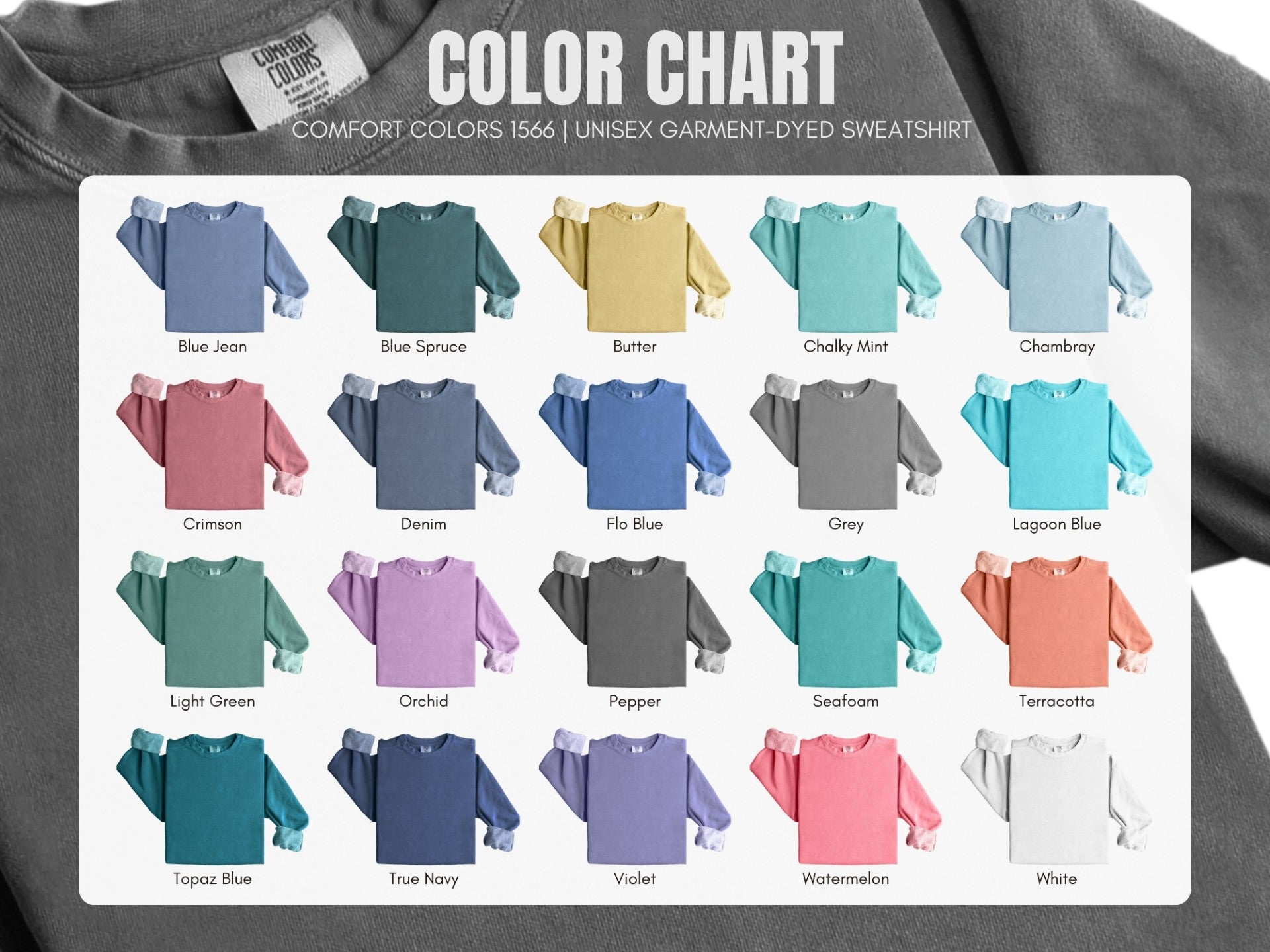 Custom Comfort Colors Crewneck