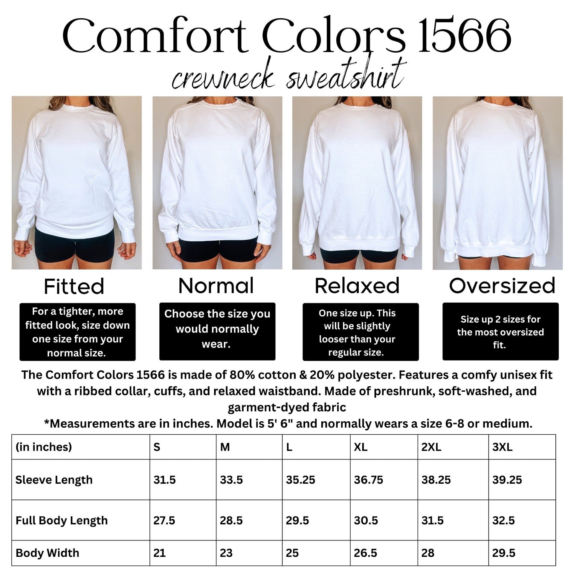 Custom Comfort Colors Crewneck