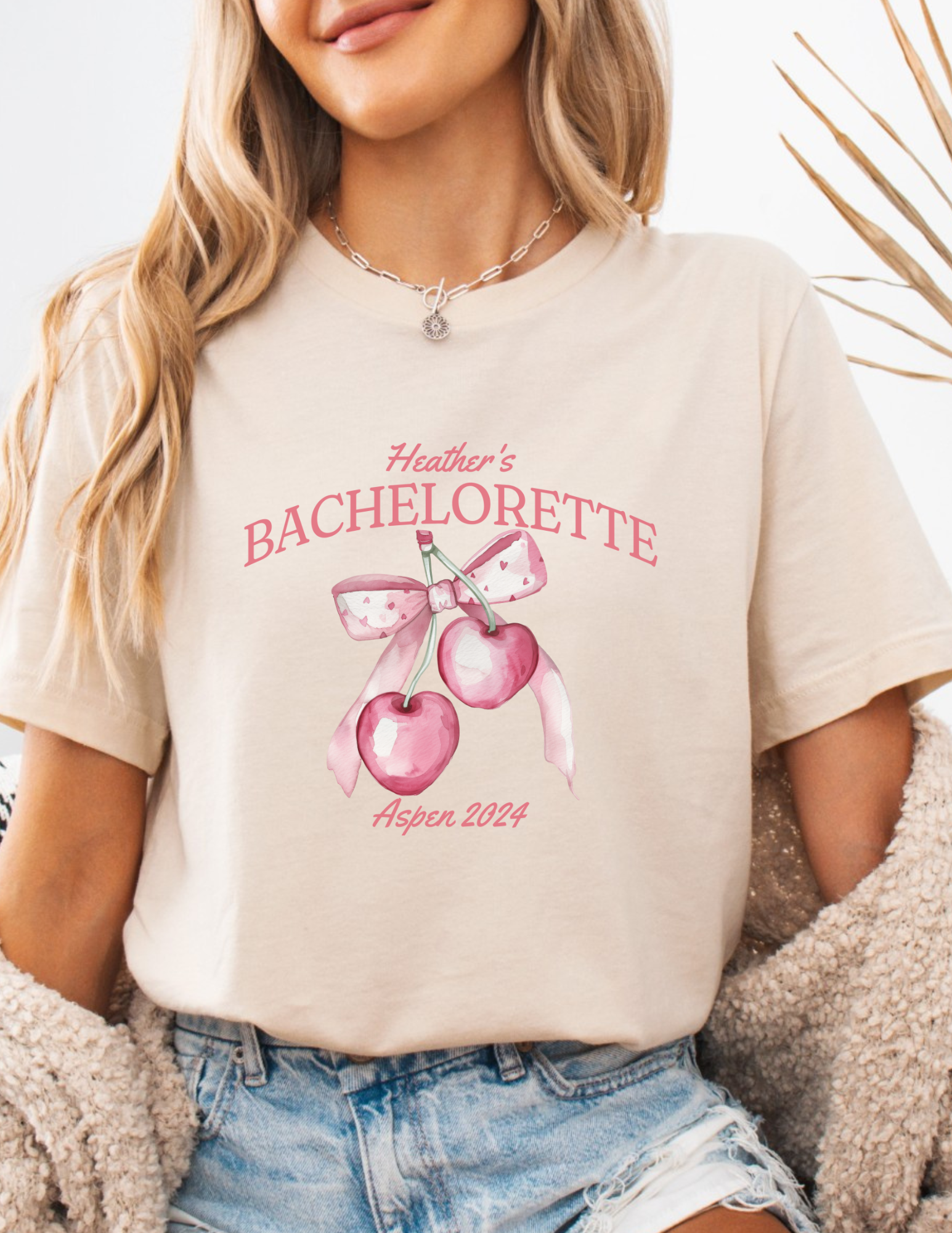 Personalized Soft Girl Bachelorette Shirt