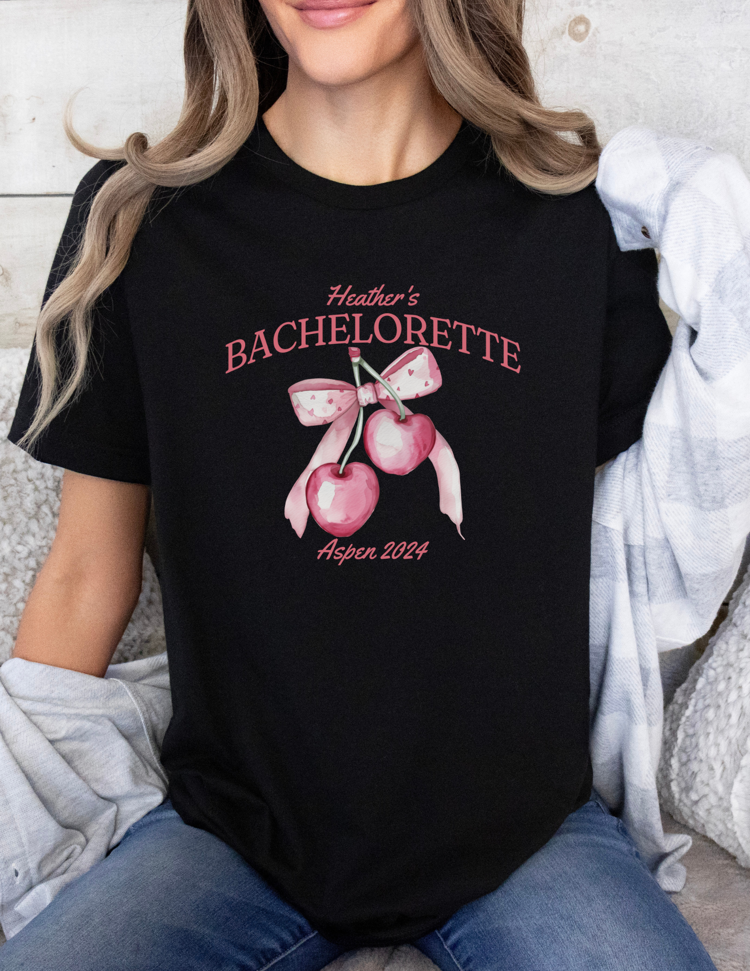 Personalized Soft Girl Bachelorette Shirt