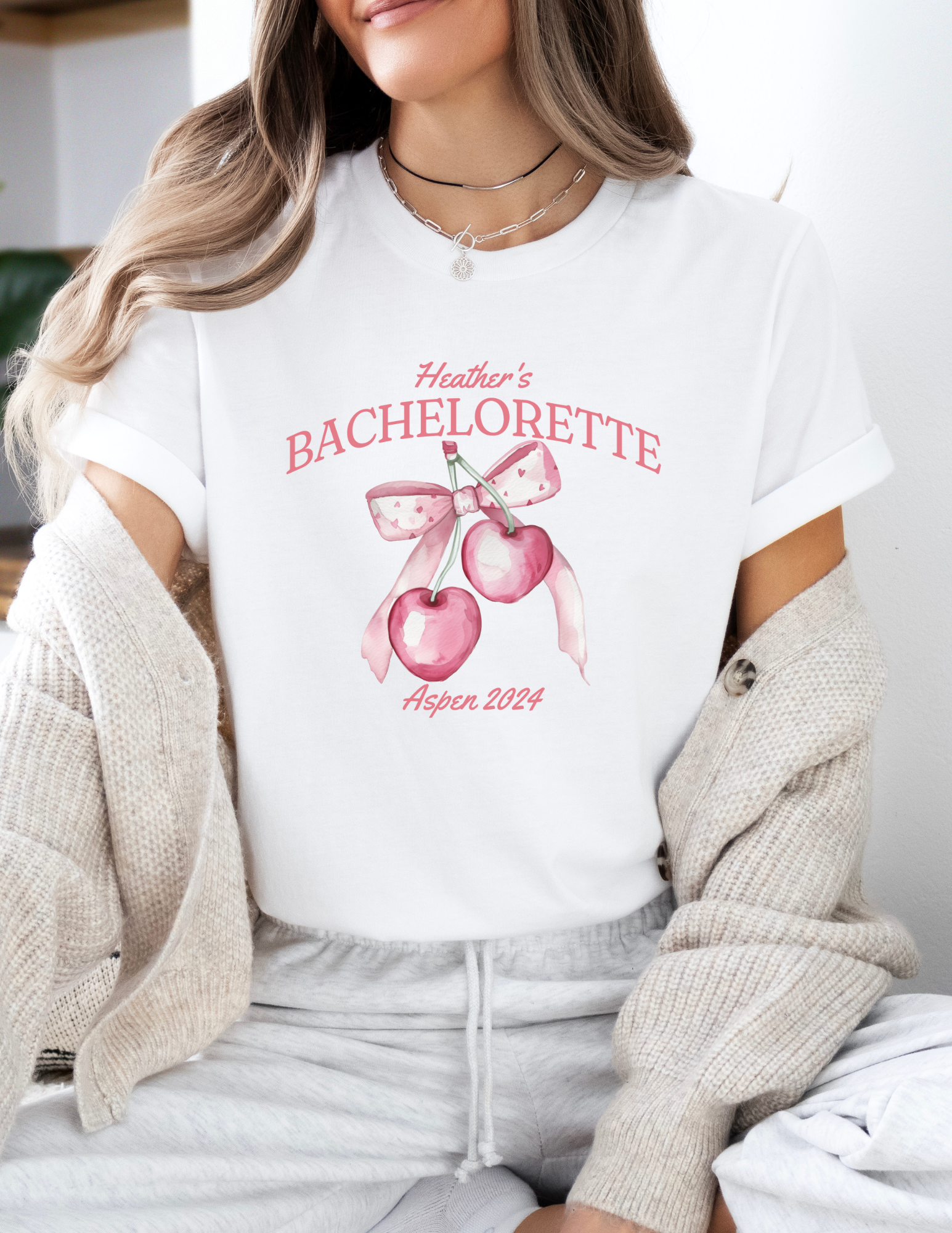 Personalized Soft Girl Bachelorette Shirt