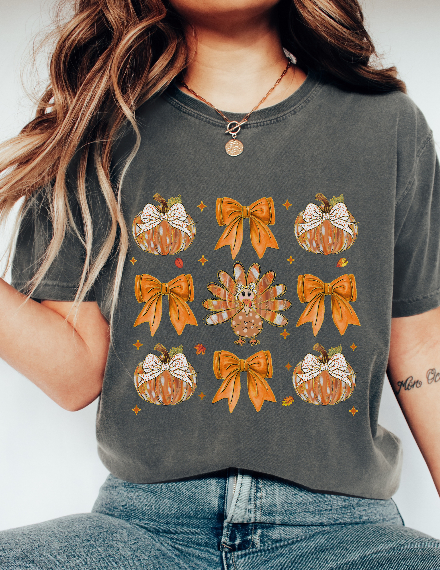 Coquette Pumpkin Thanksgiving Shirt