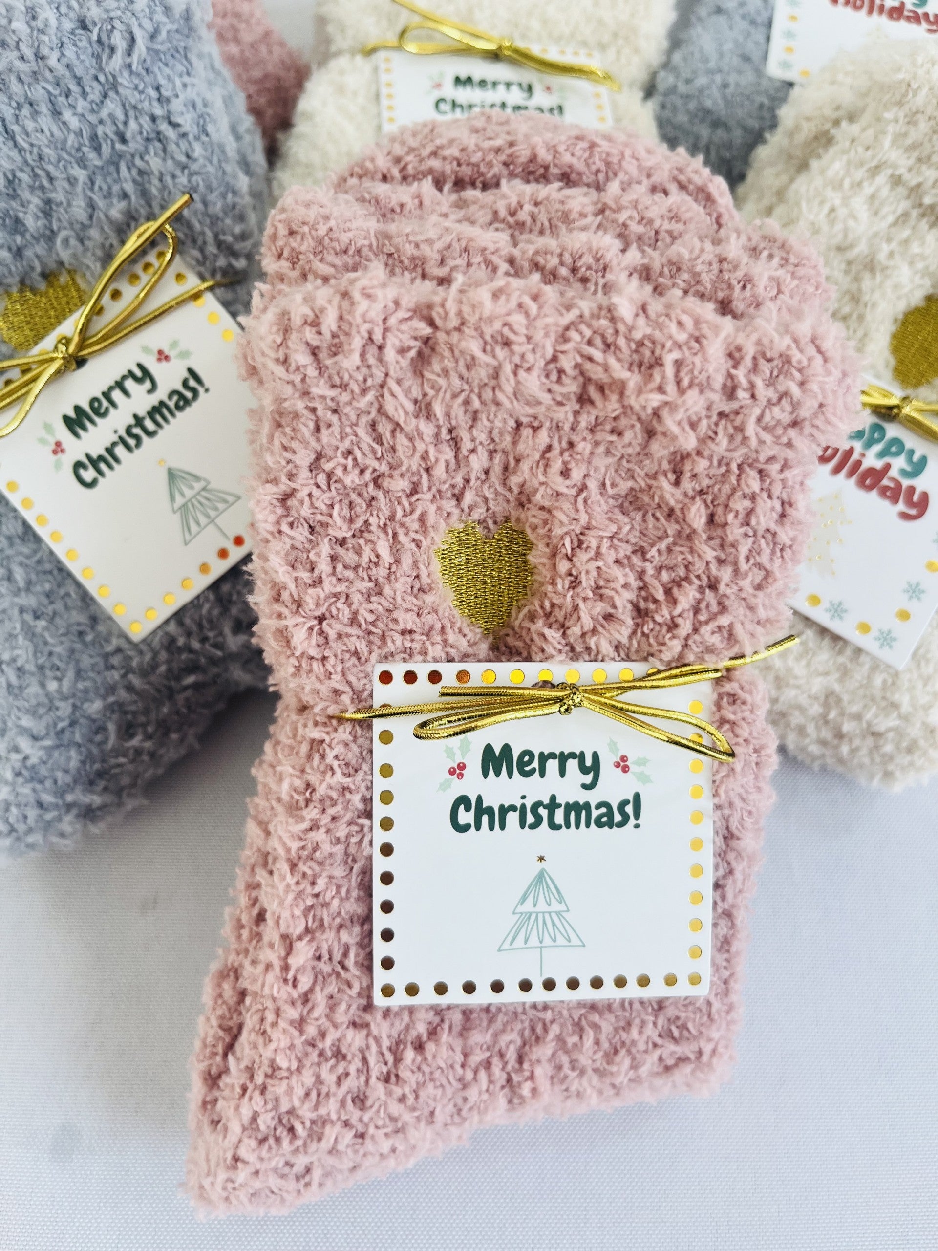 Cozy Sock Holiday Gift- Available in Bulk